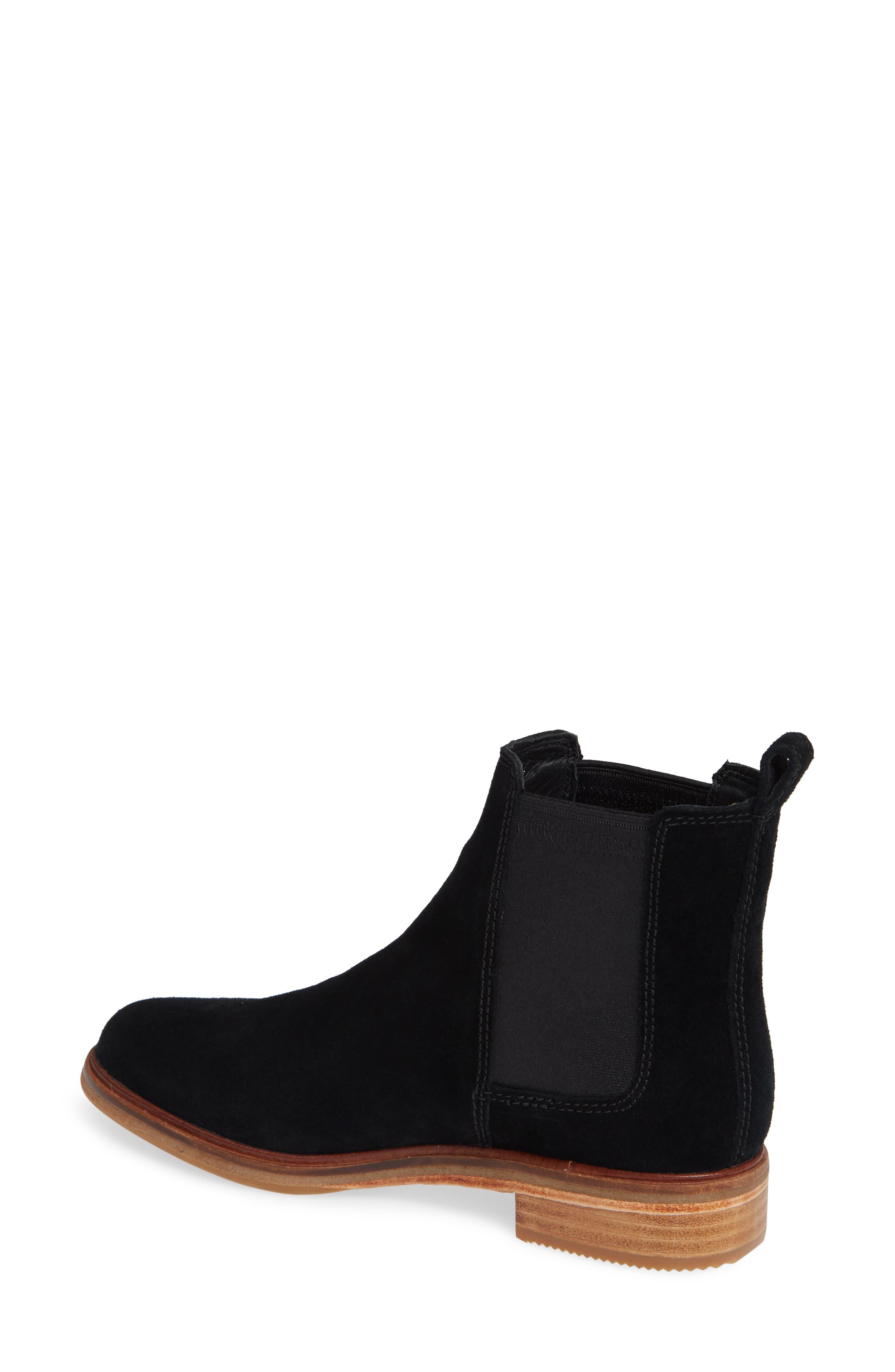 Clarks Leather Clarkdale Arlo Boot in Black Suede (Black) - Lyst