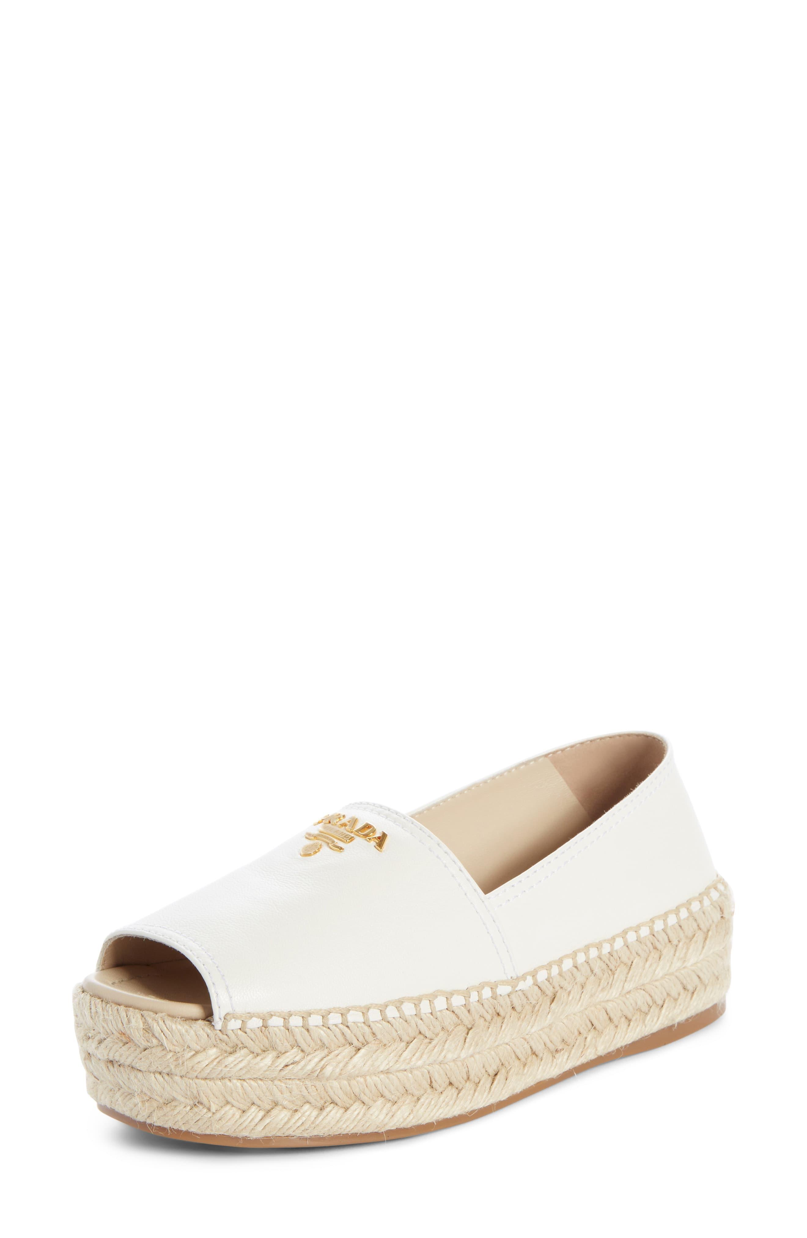 platform espadrilles closed toe
