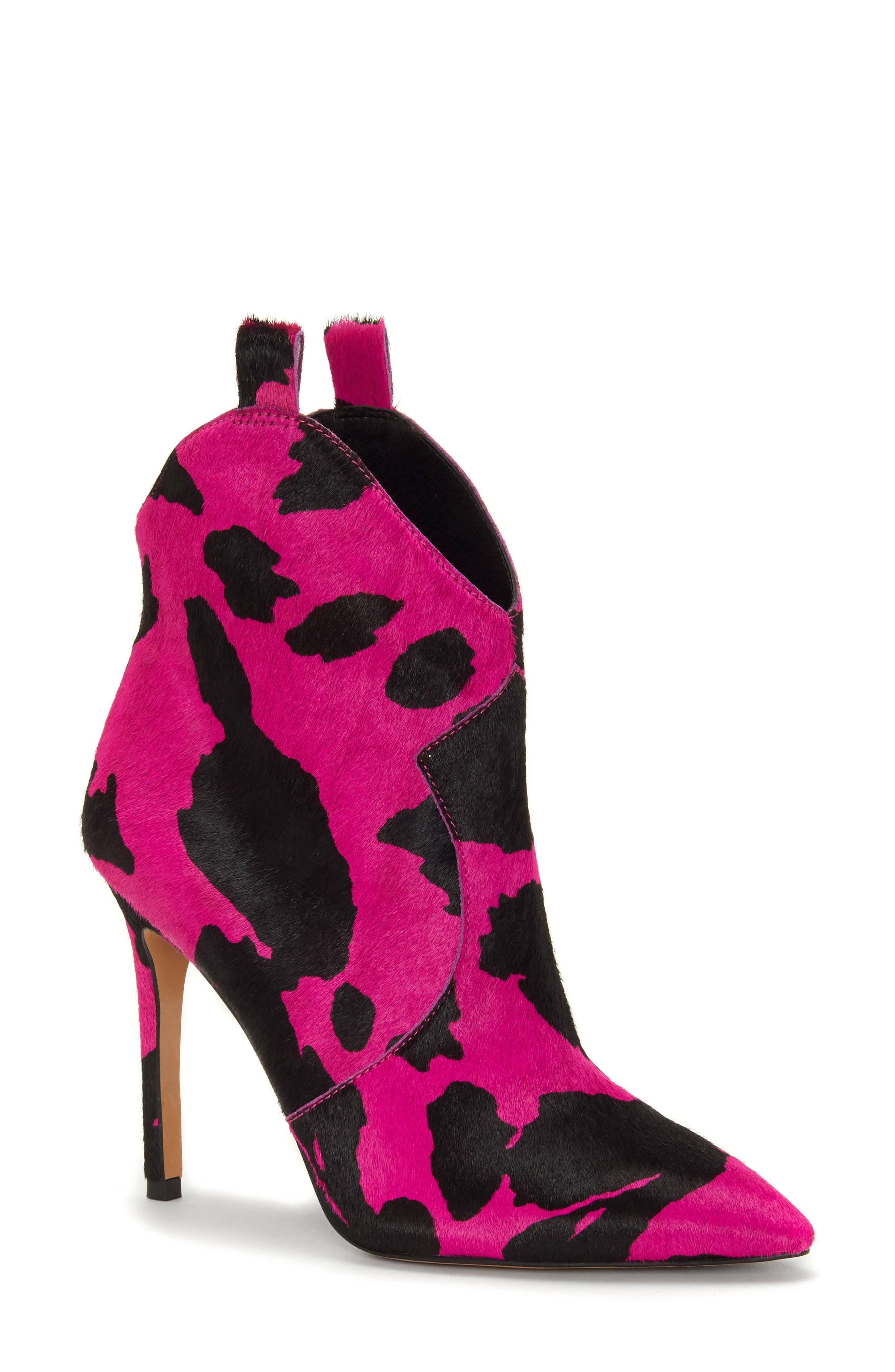 jessica simpson cow print boots