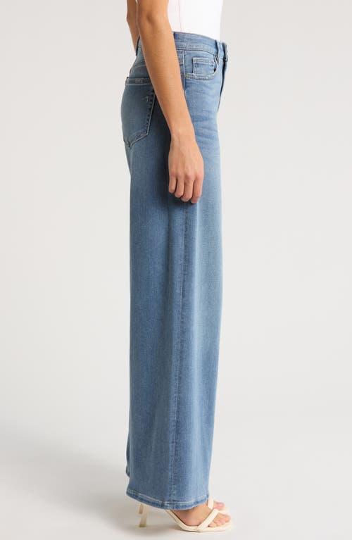 Hidden Jeans Mid Rise Super Wide Leg Jeans in Blue Lyst