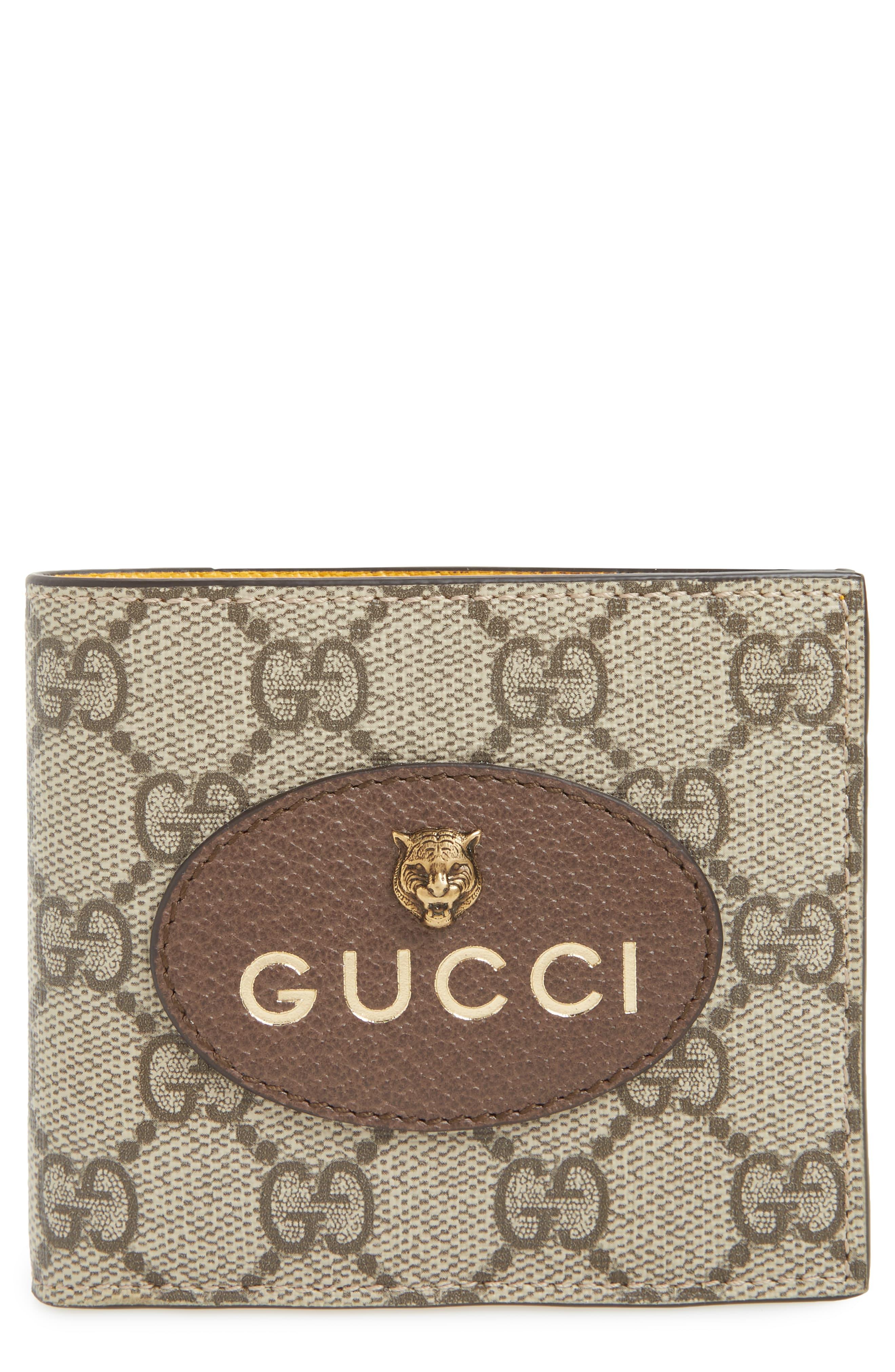 Vintage Gucci Mens Wallet IUCN Water