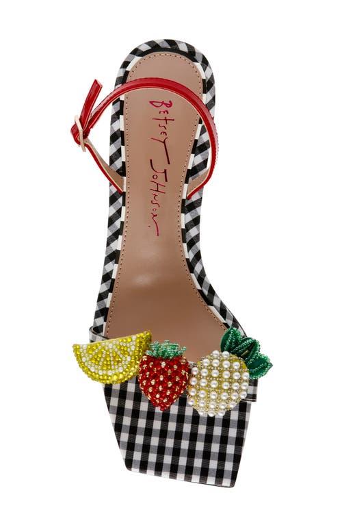 Betsey johnson ladybug flatish shoes