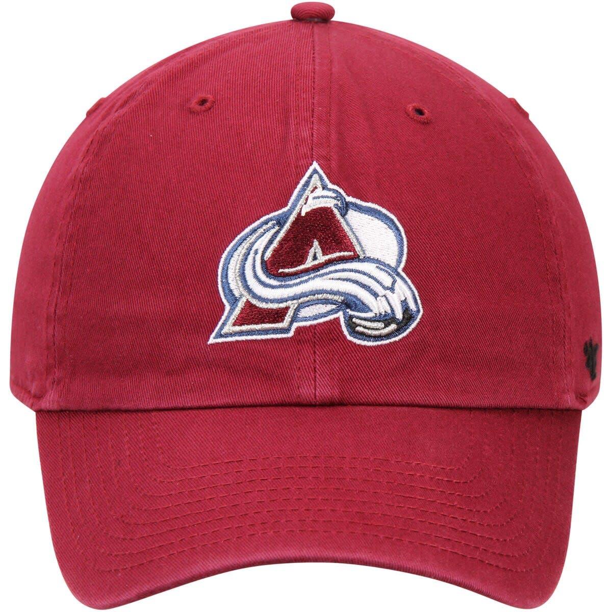 47 Colorado Avalanche Navy/White Trawler Clean Up Trucker Snapback Hat