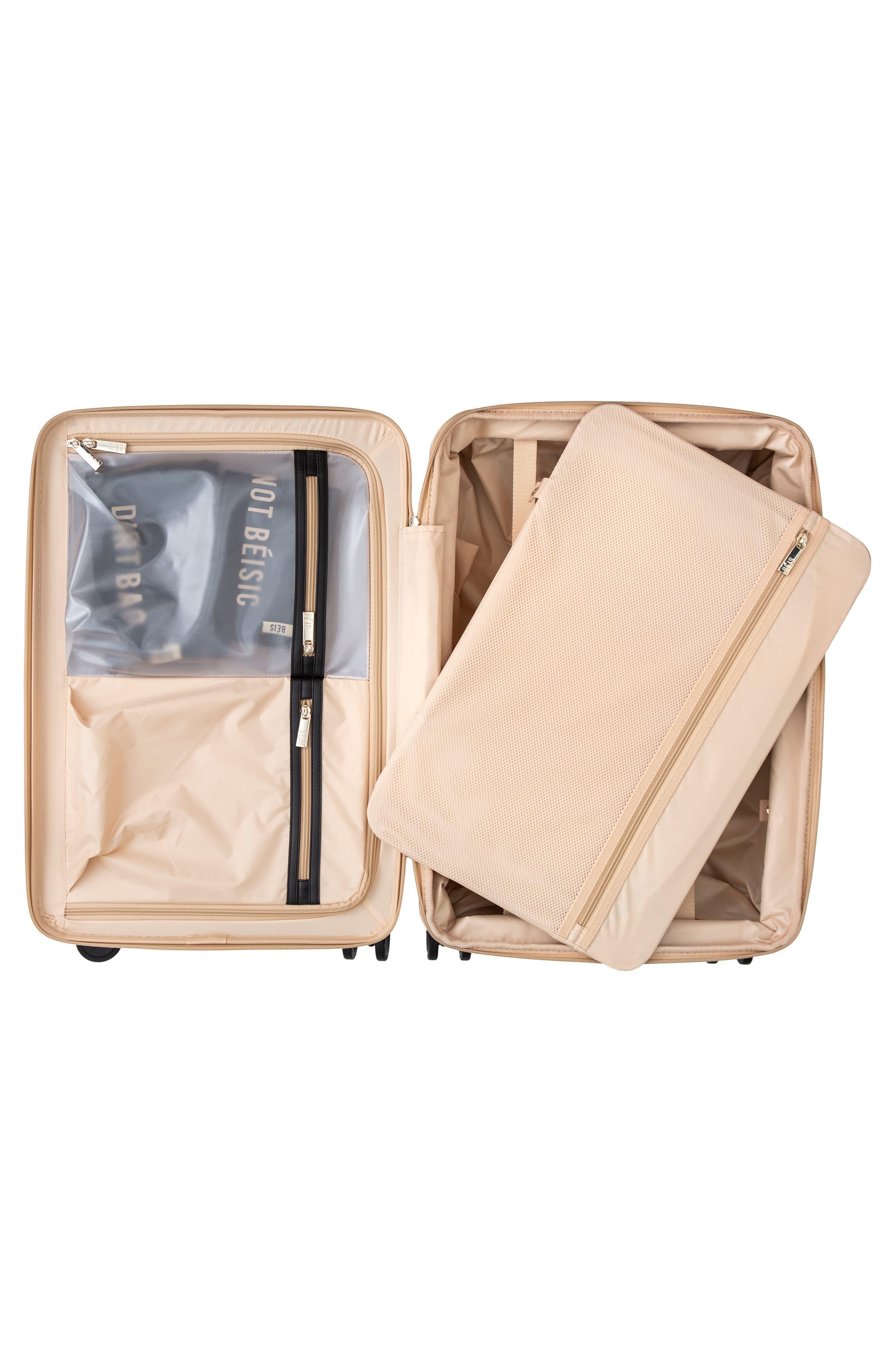 BEIS 21inch Rolling Spinner Suitcase in Beige (Natural) Lyst
