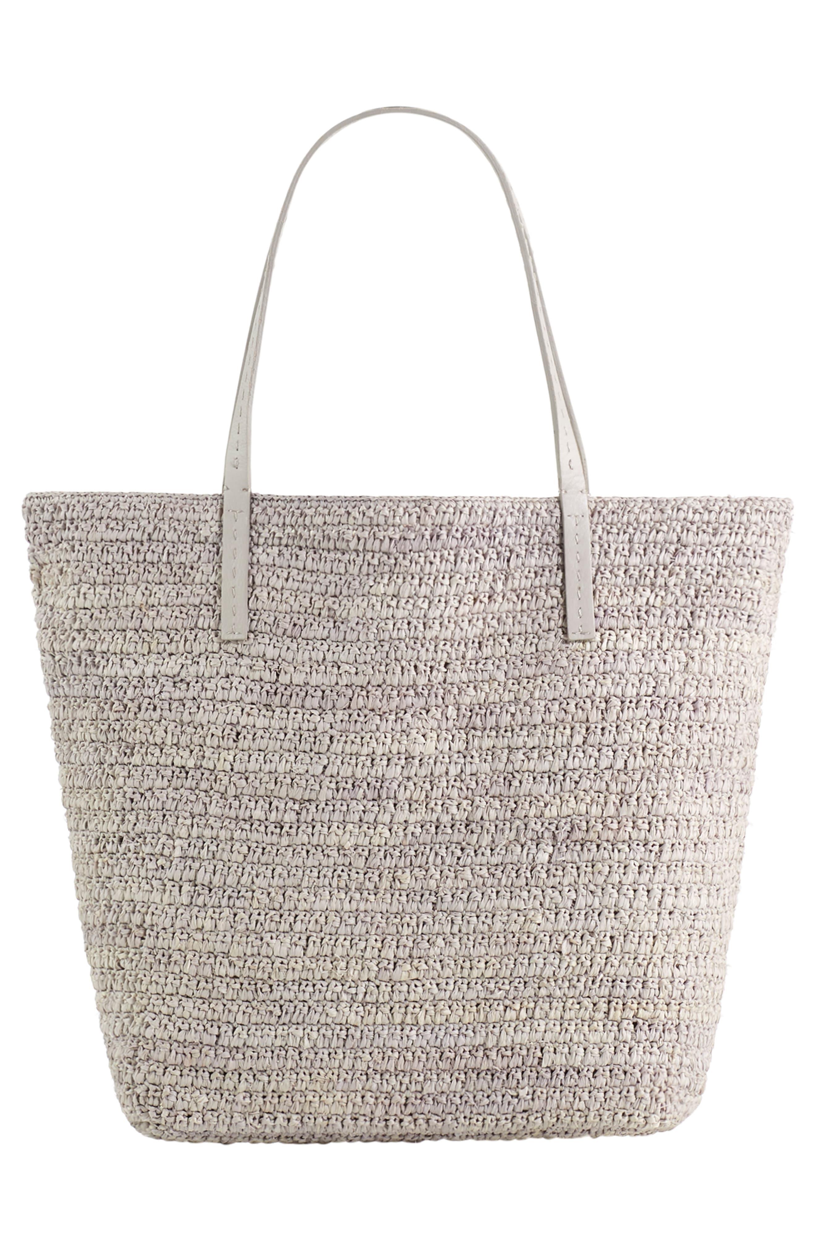 Helen Kaminski Leather Small Raffia Tote Lyst