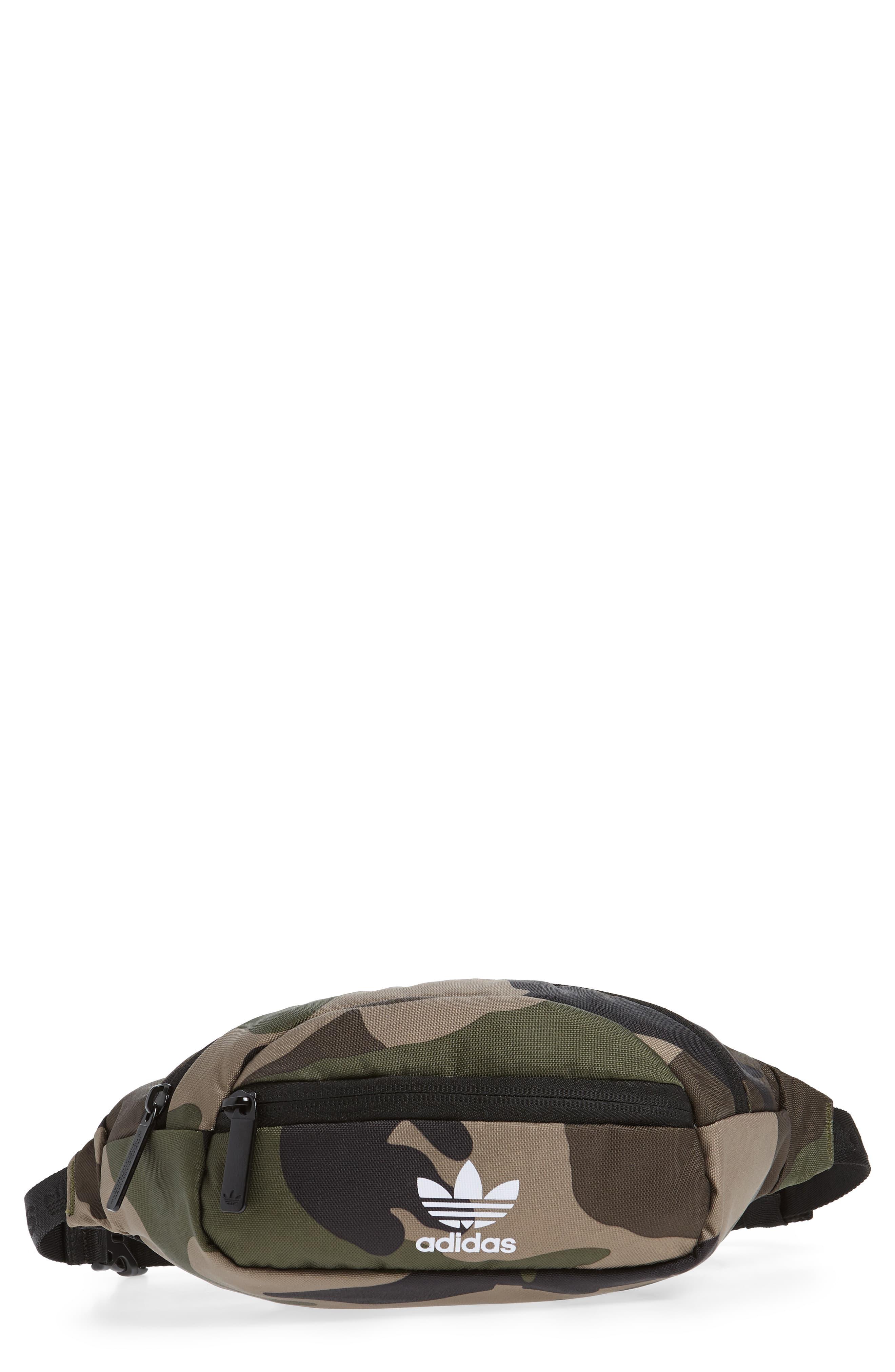camo adidas fanny pack