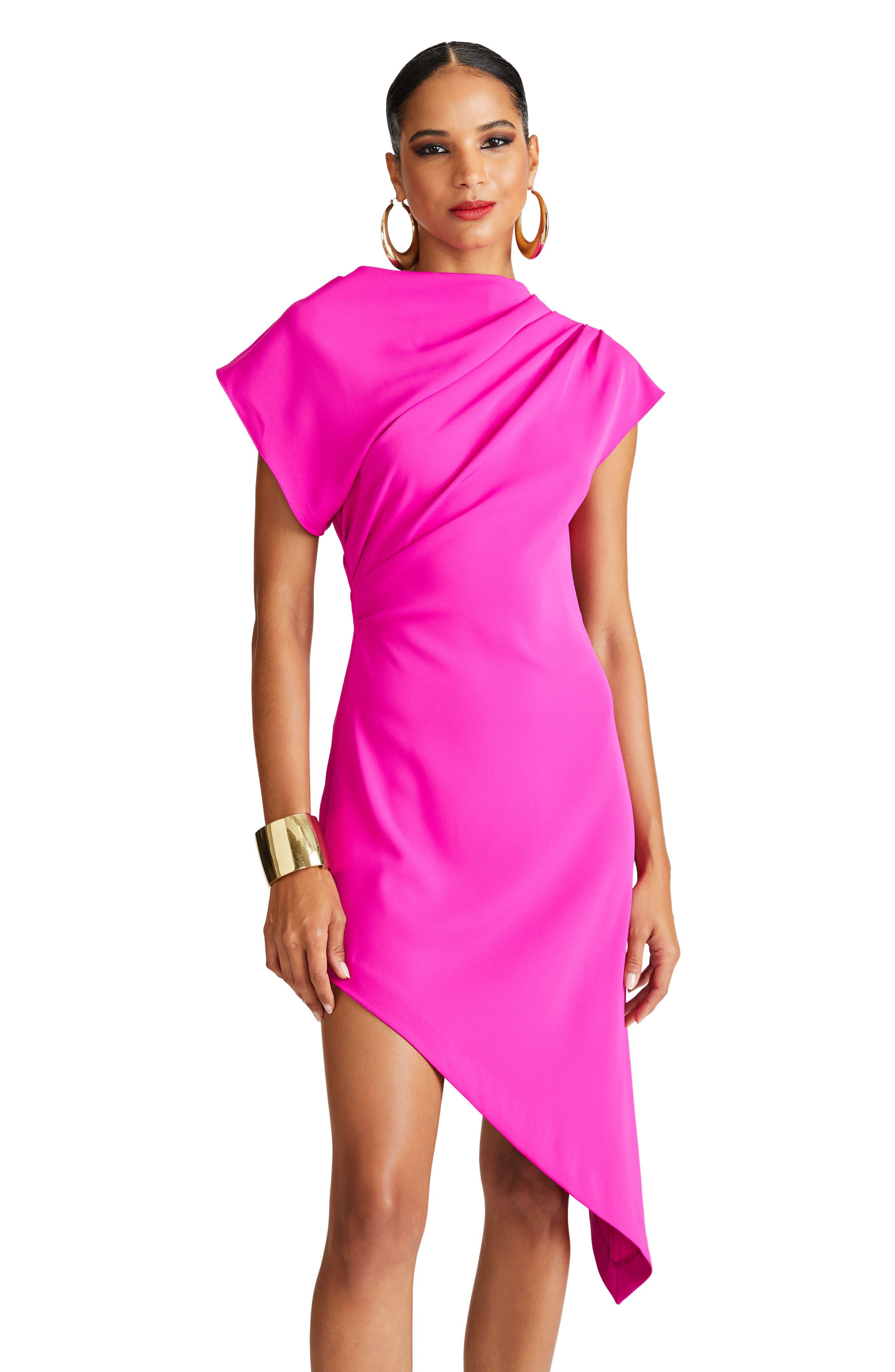 Sequined Crepe Cady Mini Dress