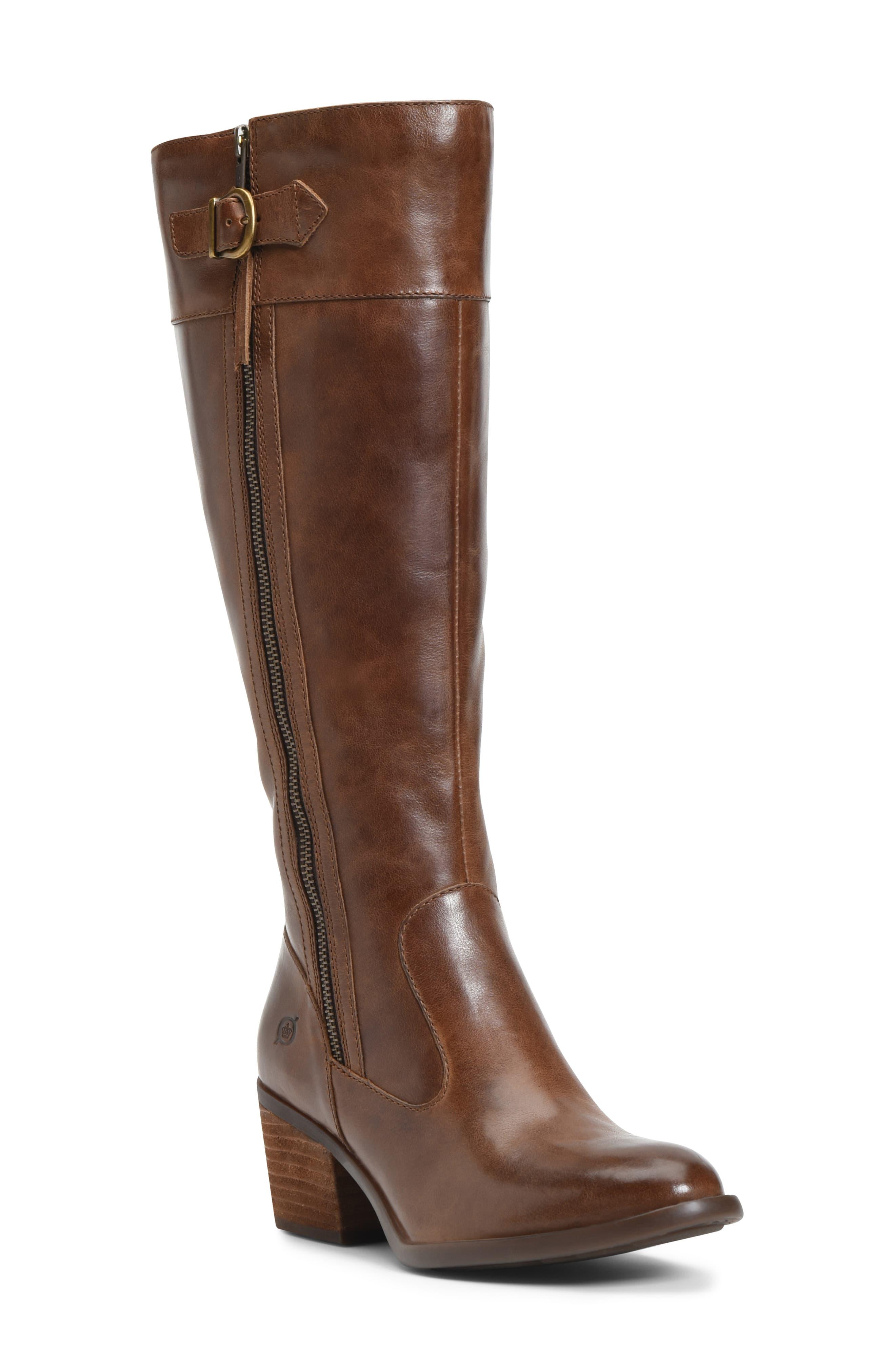 Born Børn Uchee Knee High Boot in Brown - Lyst