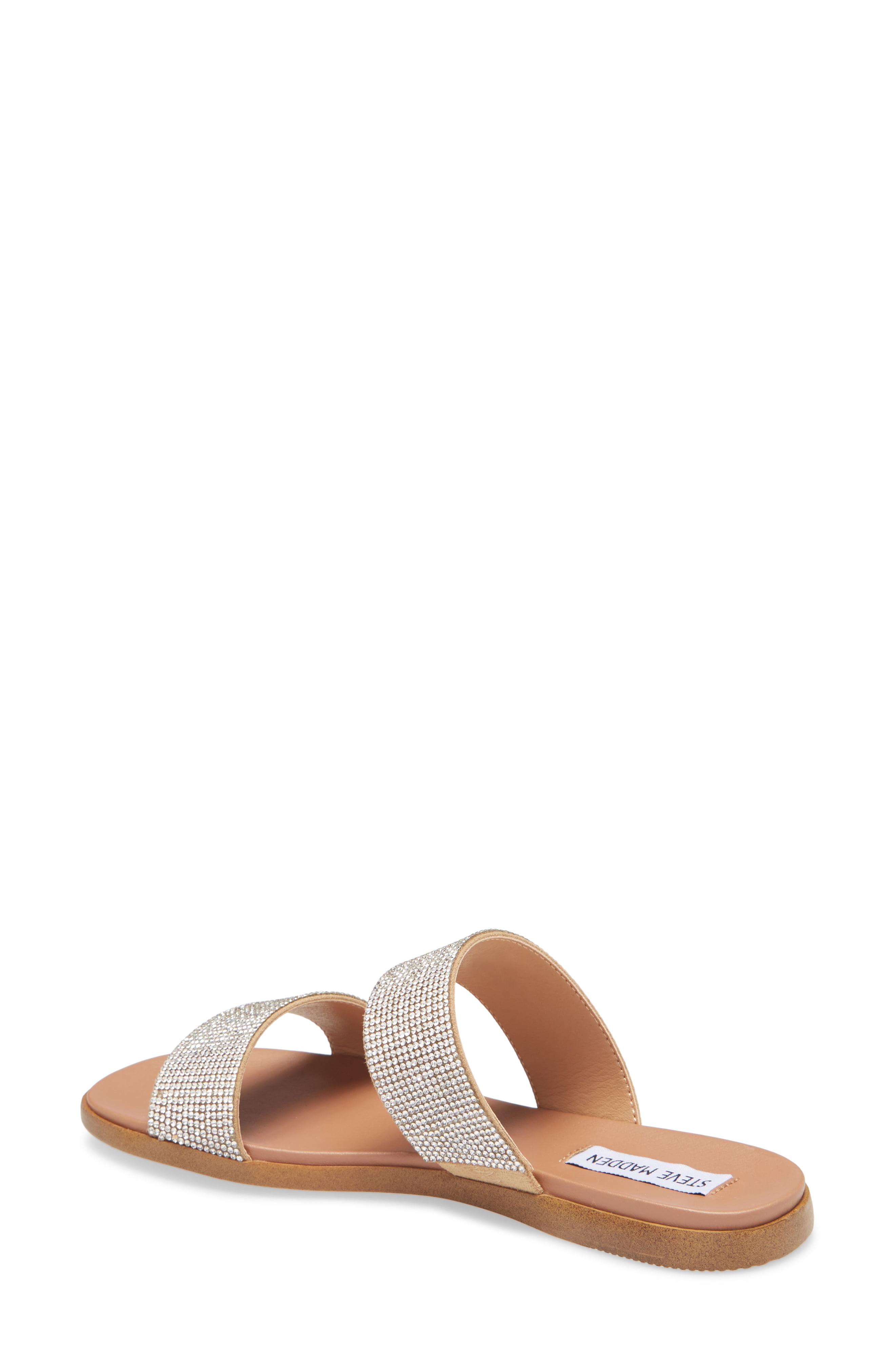 dual woven slide sandal steve madden