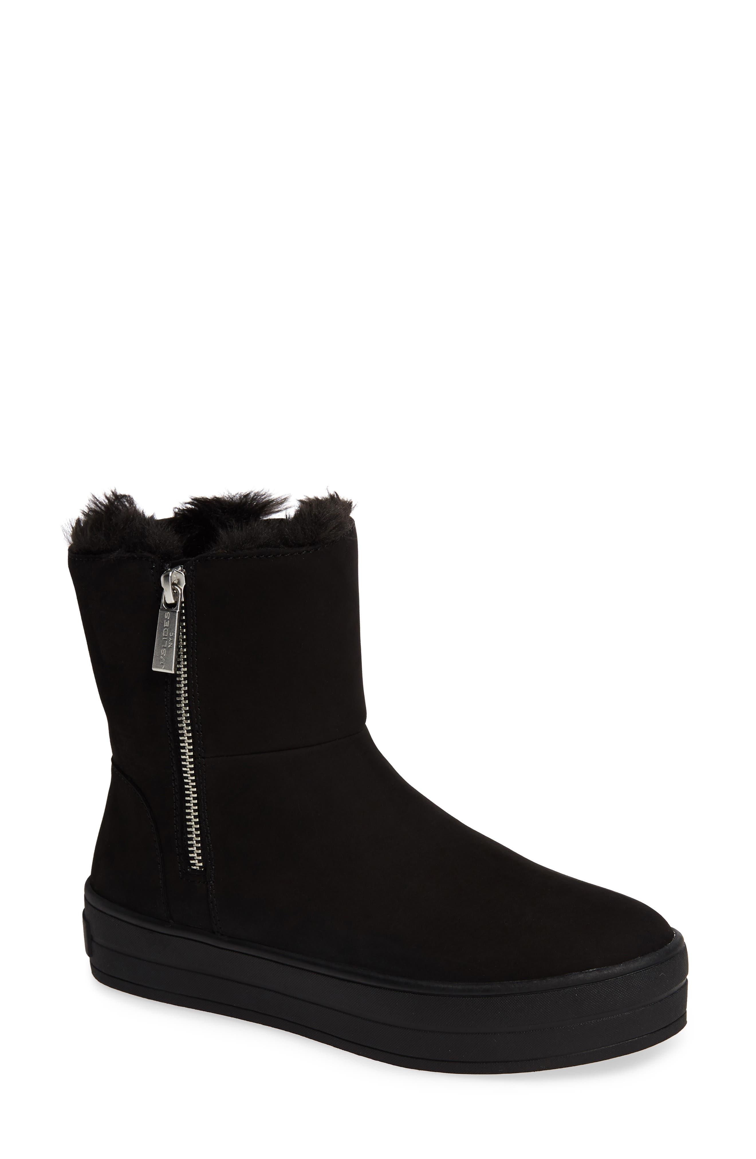 j slides henley boot