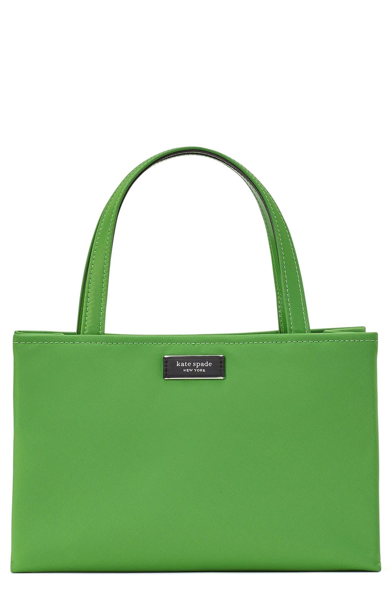 Kate Spade Small Softwhere Quilted Leather Top Handle Bag in Green | Lyst