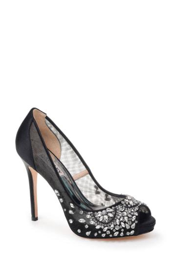 pepper embellished evening shoe