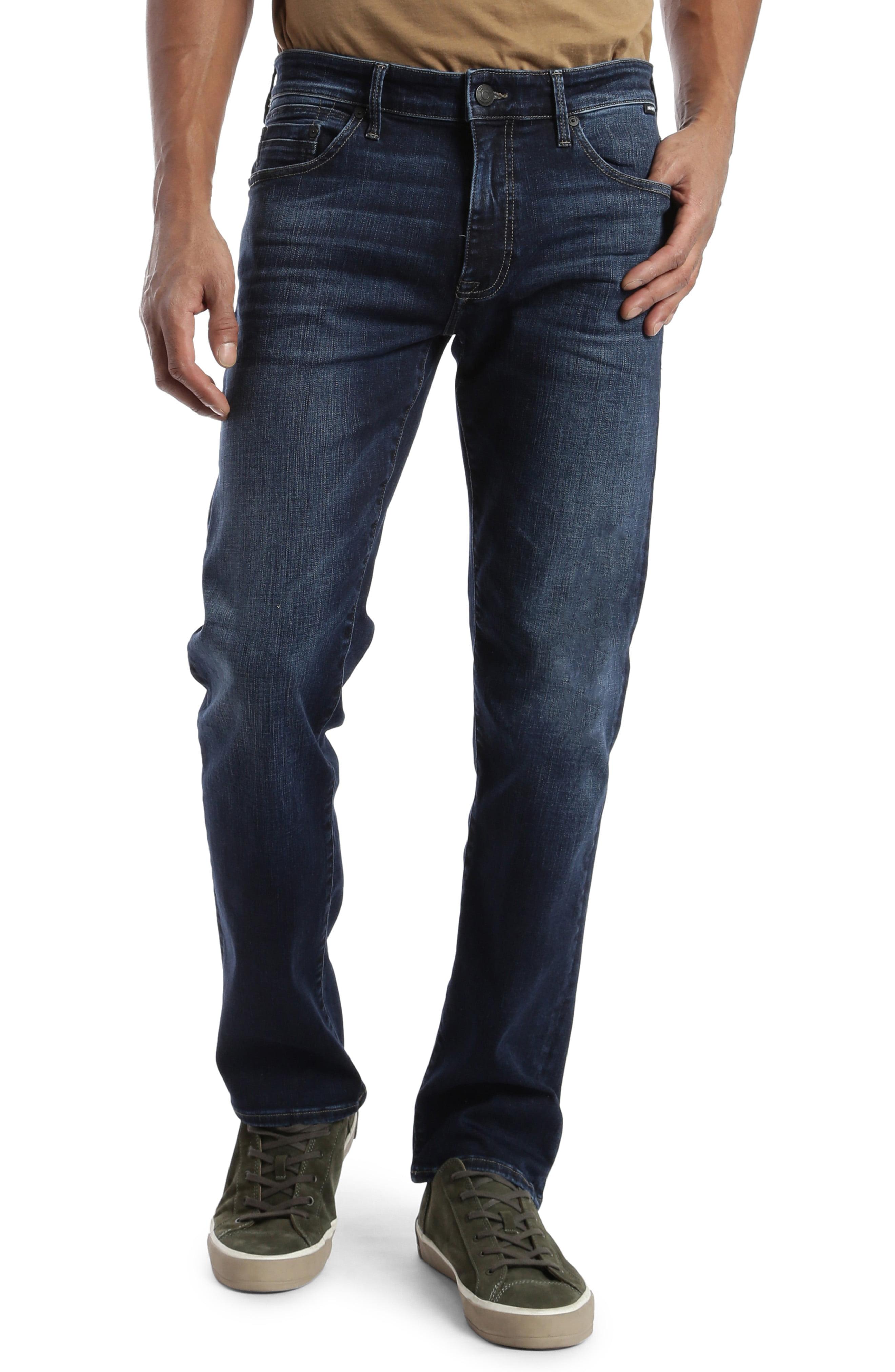 Mavi Denim Zach Straight Leg Jeans in Blue for Men - Lyst