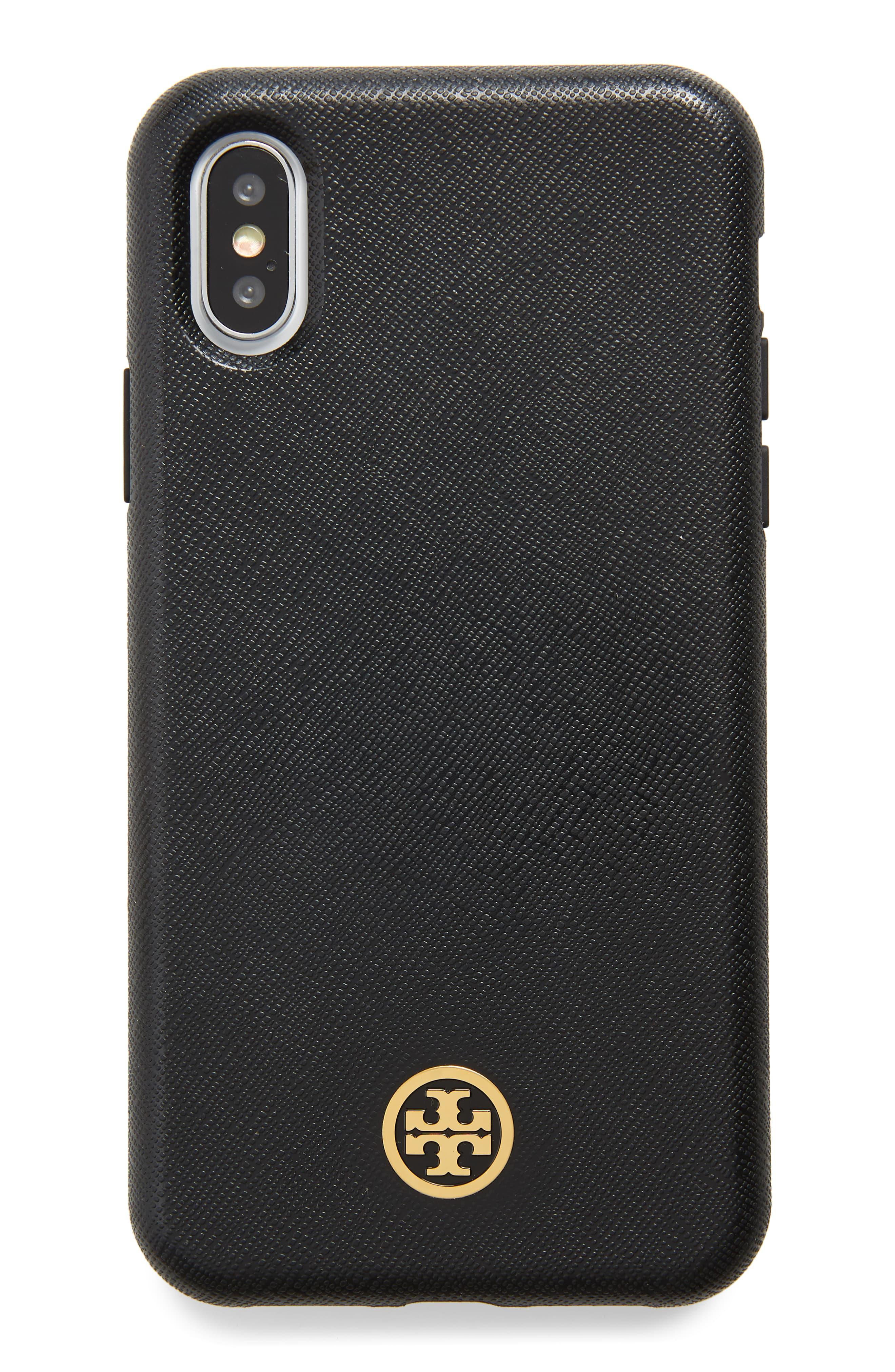 Tory Burch Robinson Phone Case Iphone X/xs in Black | Lyst