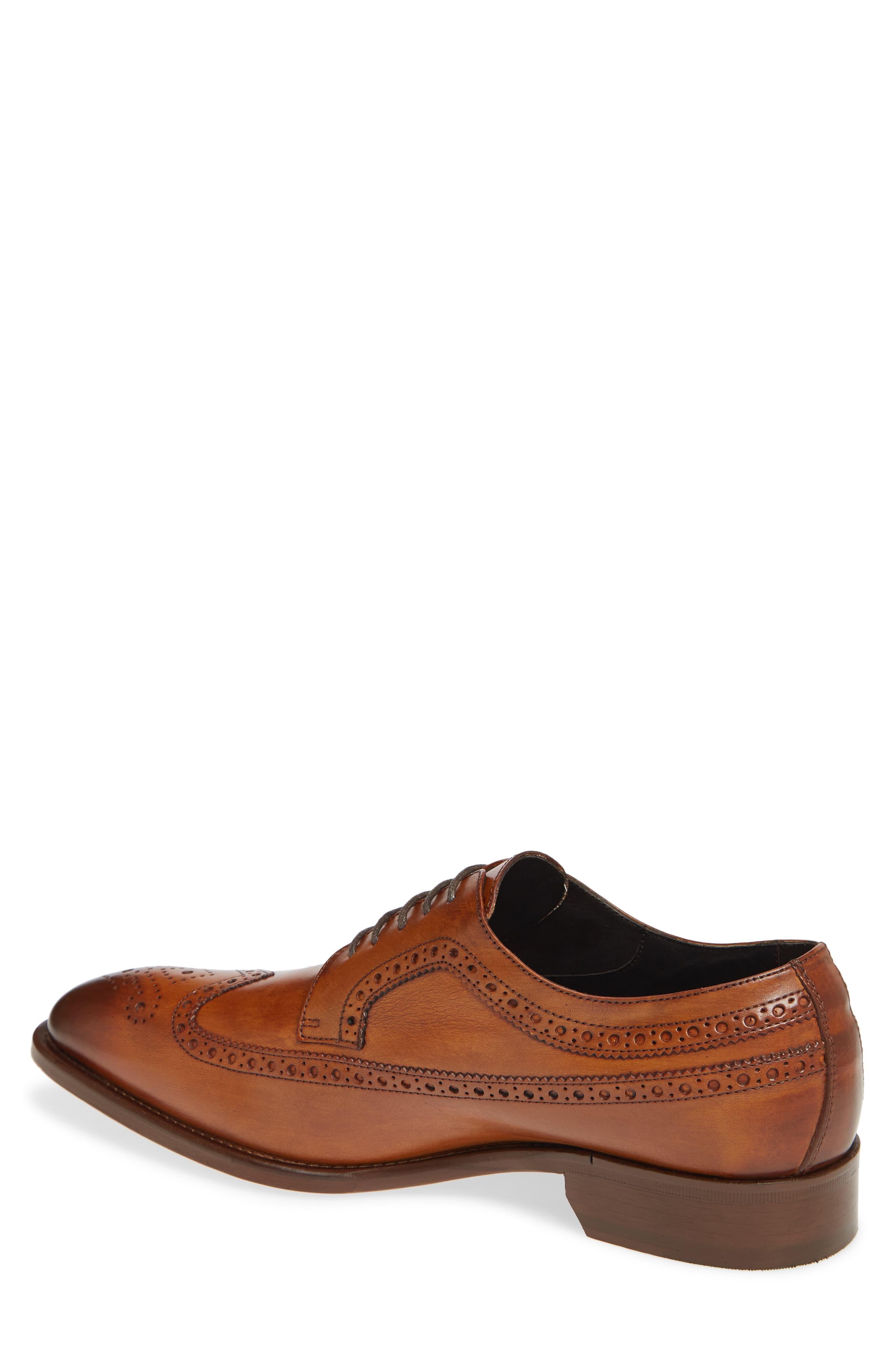 johnston and murphy brown wingtips