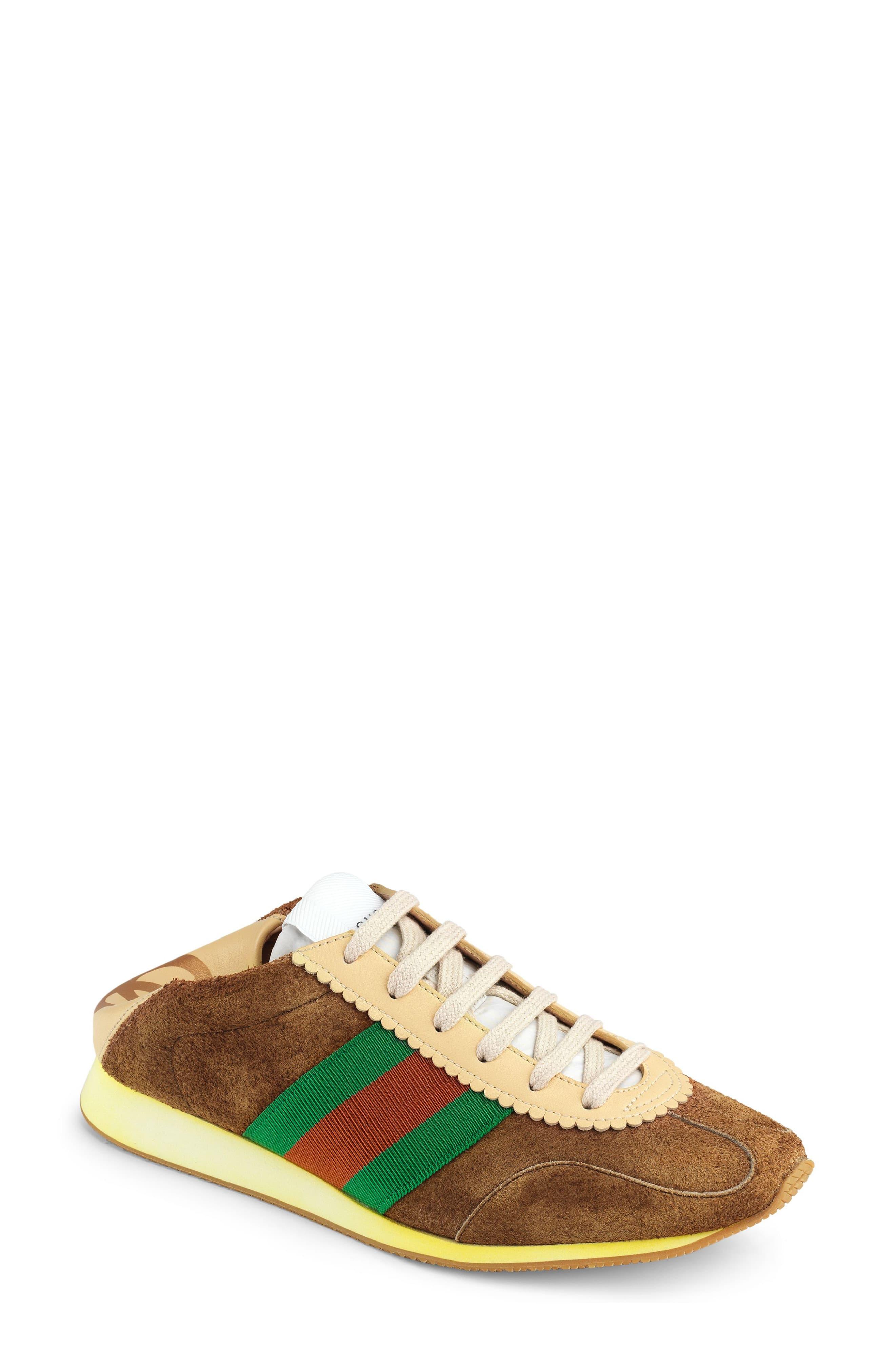 gucci rocket suede sneaker