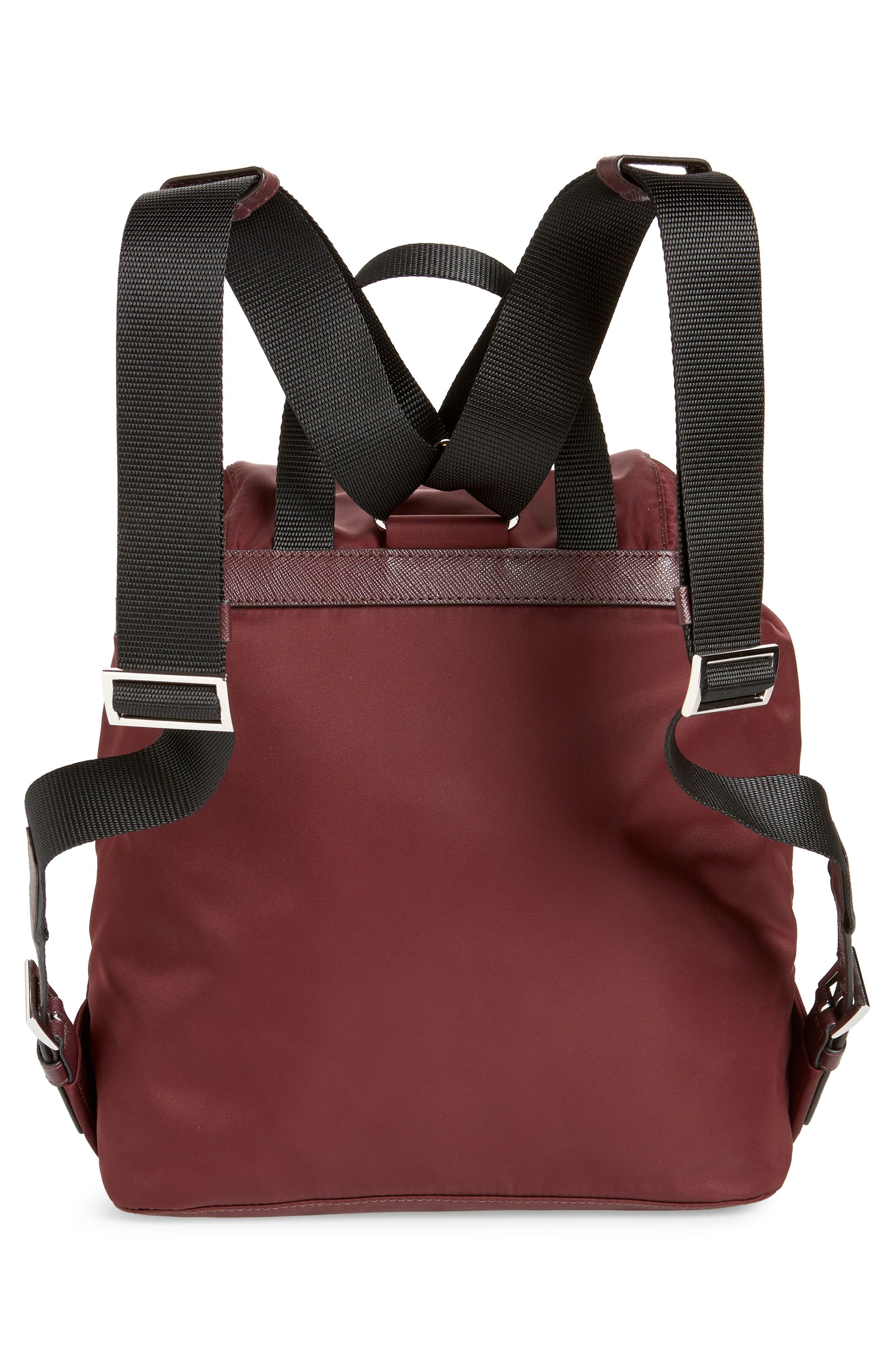 prada medium nylon backpack