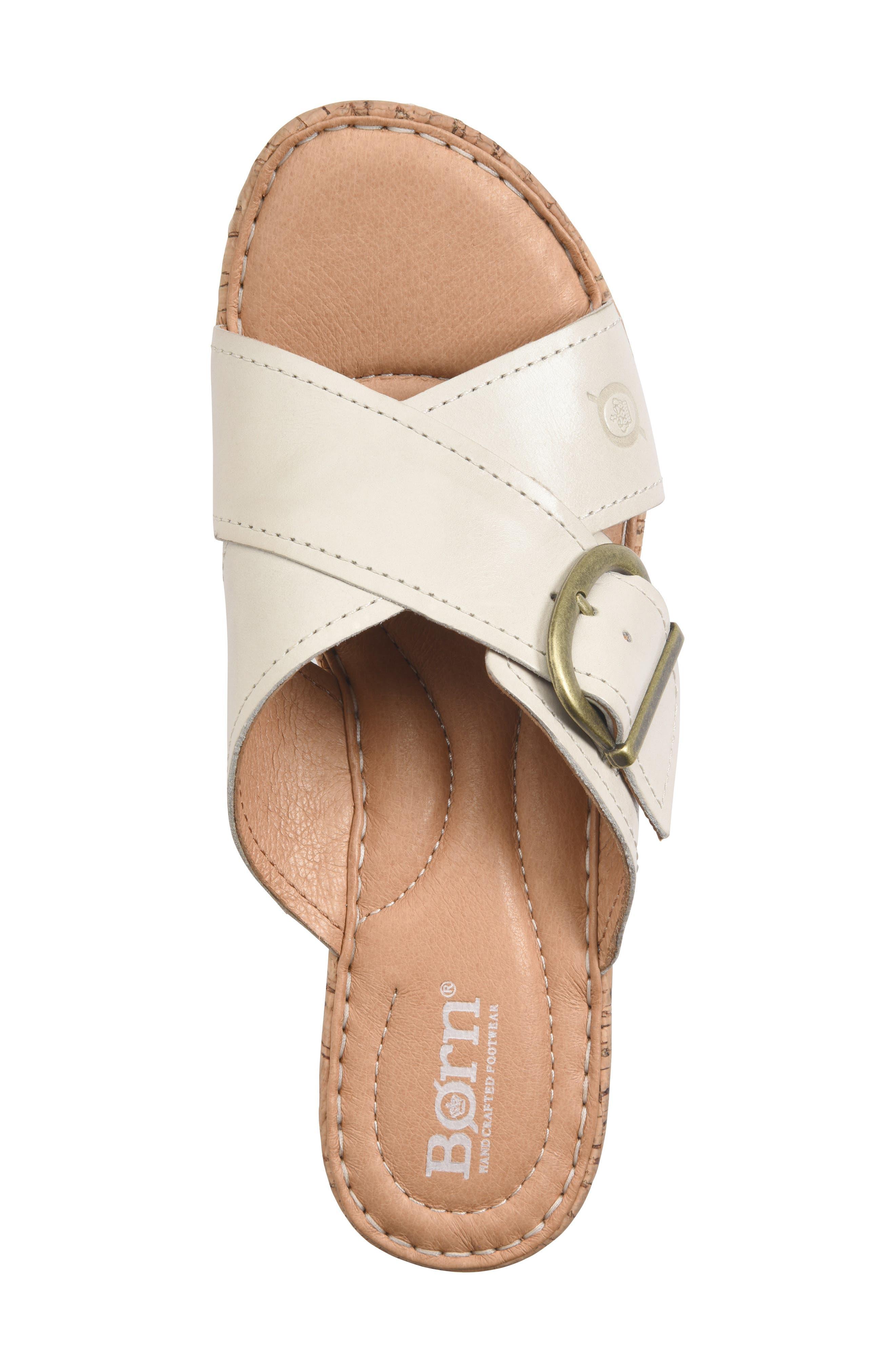 B rn Devona Platform Wedge Sandal in Pink Lyst