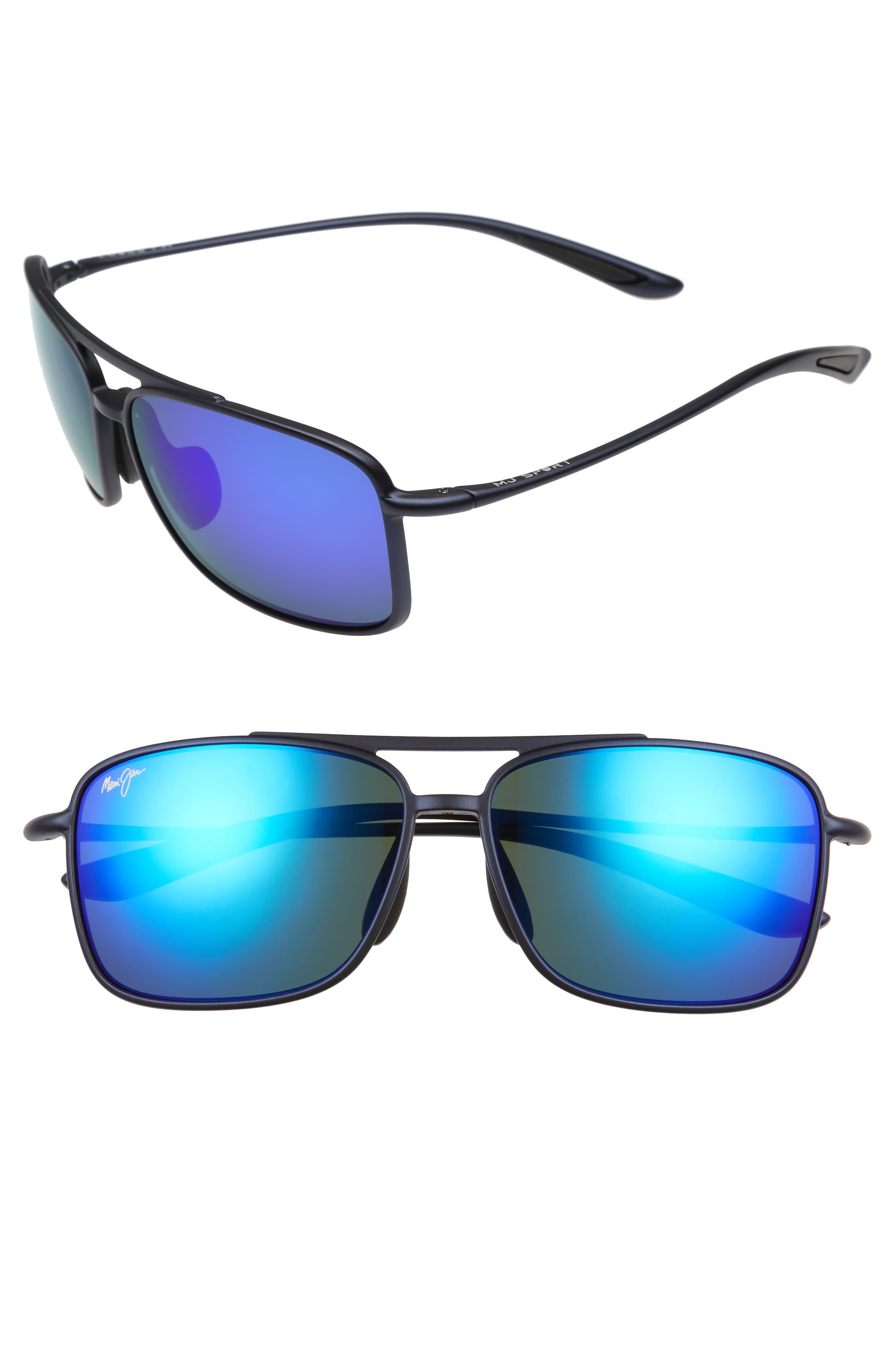 Maui Jim Synthetic Kaupo Gap 61mm Polarizedplus2 Sunglasses in Blue for
