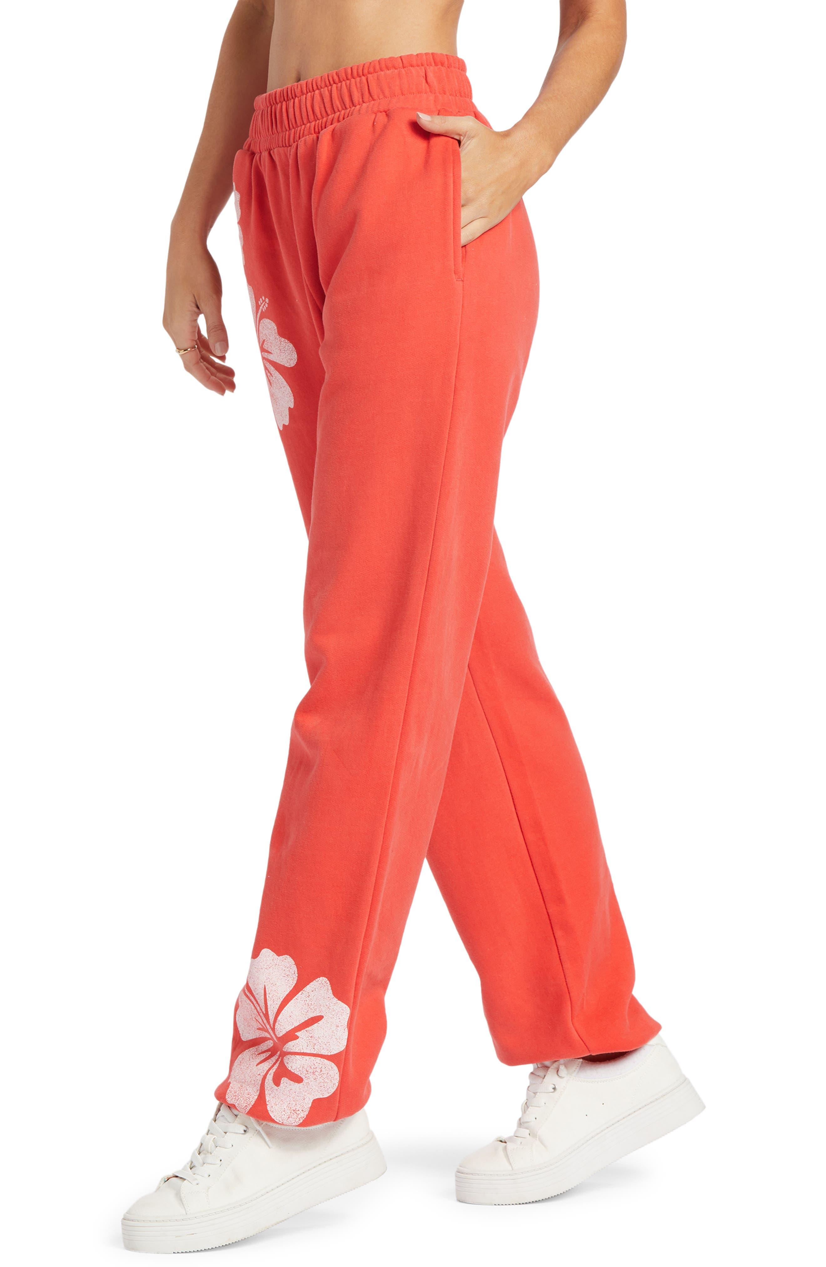 Pantalon Lino Blanco Mujer Sudadera Roxy Feeling Salty Relaxed Y