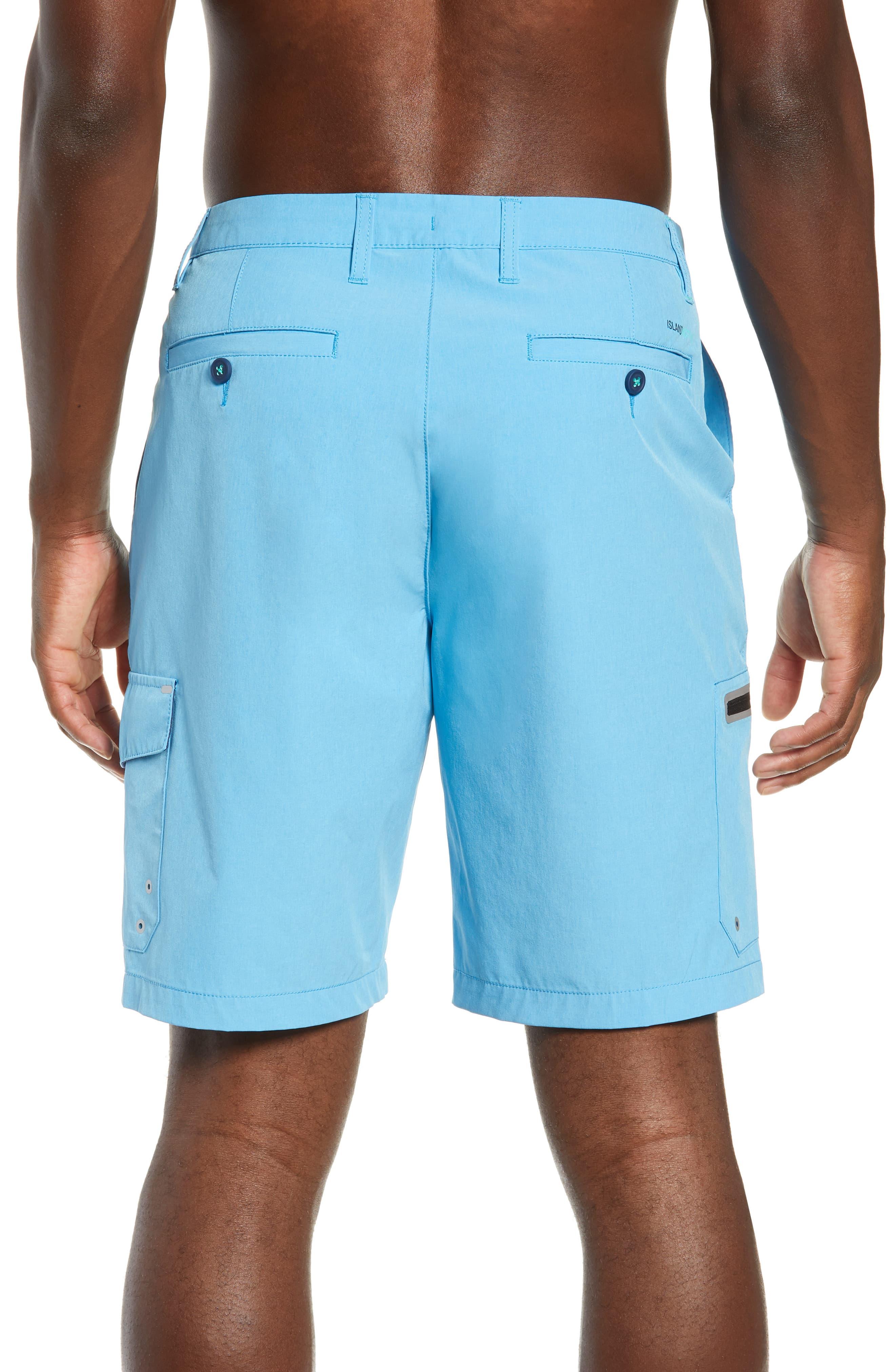 Tommy Bahama Cayman Isles Cargo Hybrid Board Shorts in Blue for Men - Lyst