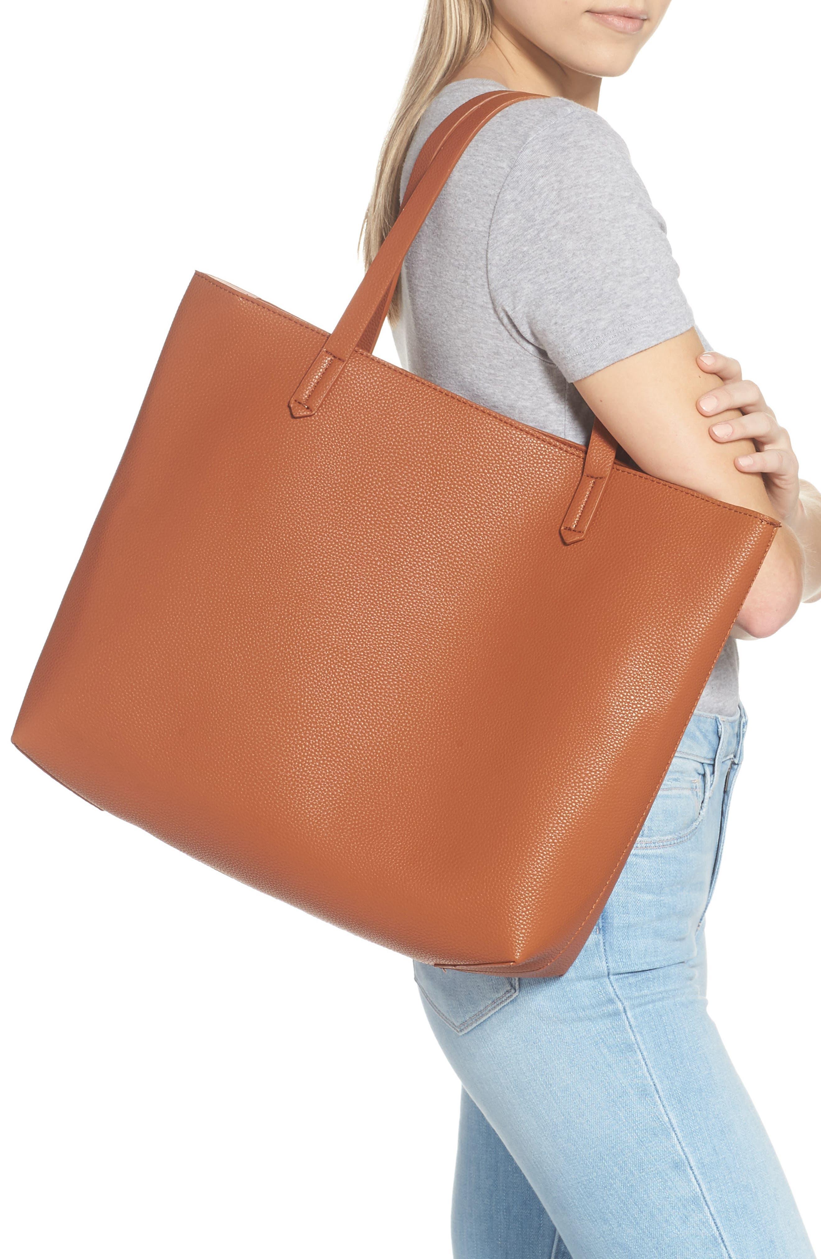 bp faux leather classic tote