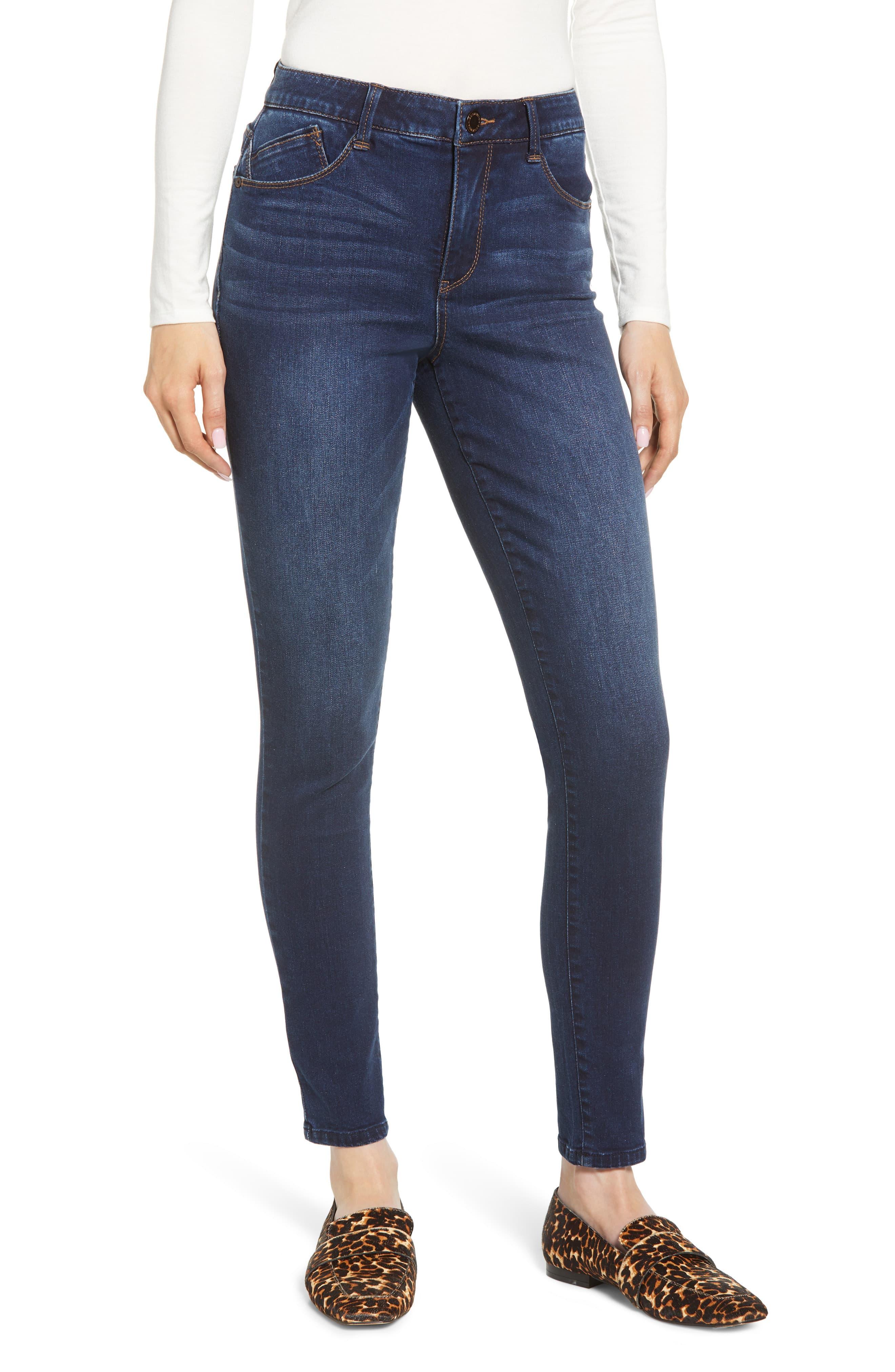 Wit & Wisdom Denim Ab-solution High Waist Skinny Jeans in in- Indigo ...