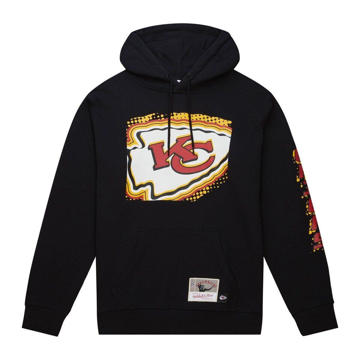 Men's Mitchell & Ness Cardinal Arizona Cardinals Big Face 5.0 Pullover Hoodie