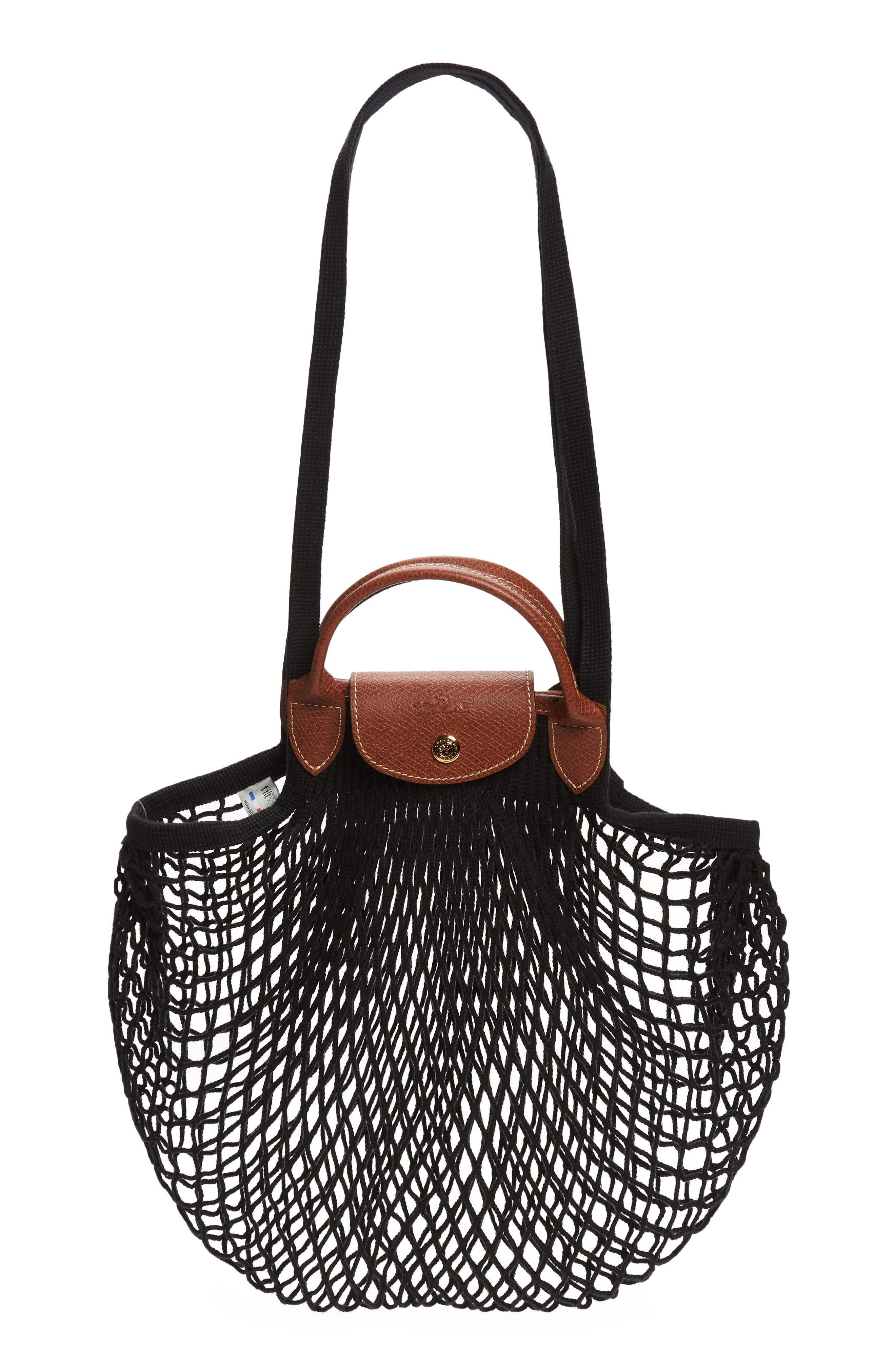 Le Pliage Filet Knit Shoulder Bag Le Pliage Filet Knit Shoulder Bag