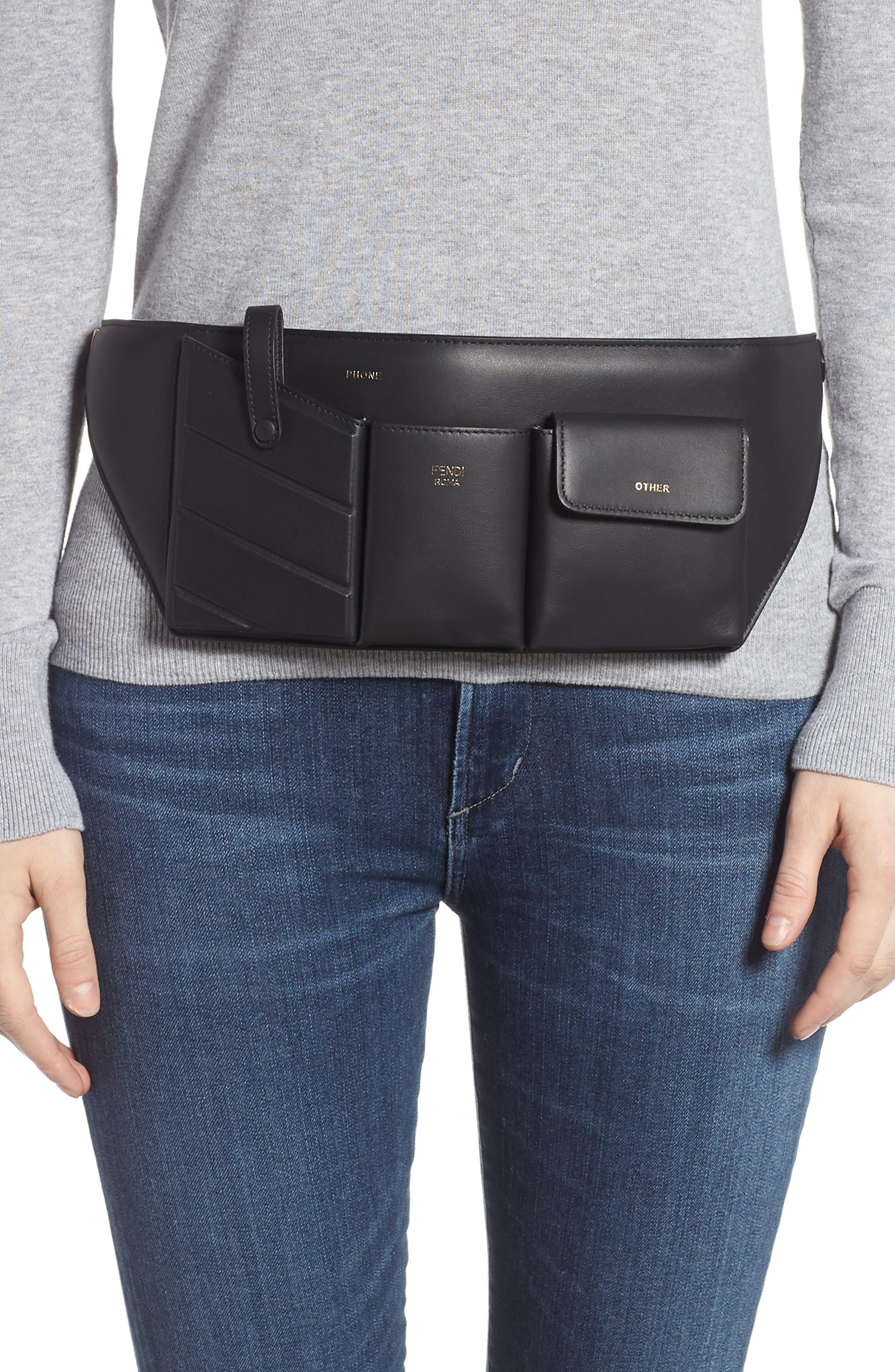 fendi leather pouch belt bag