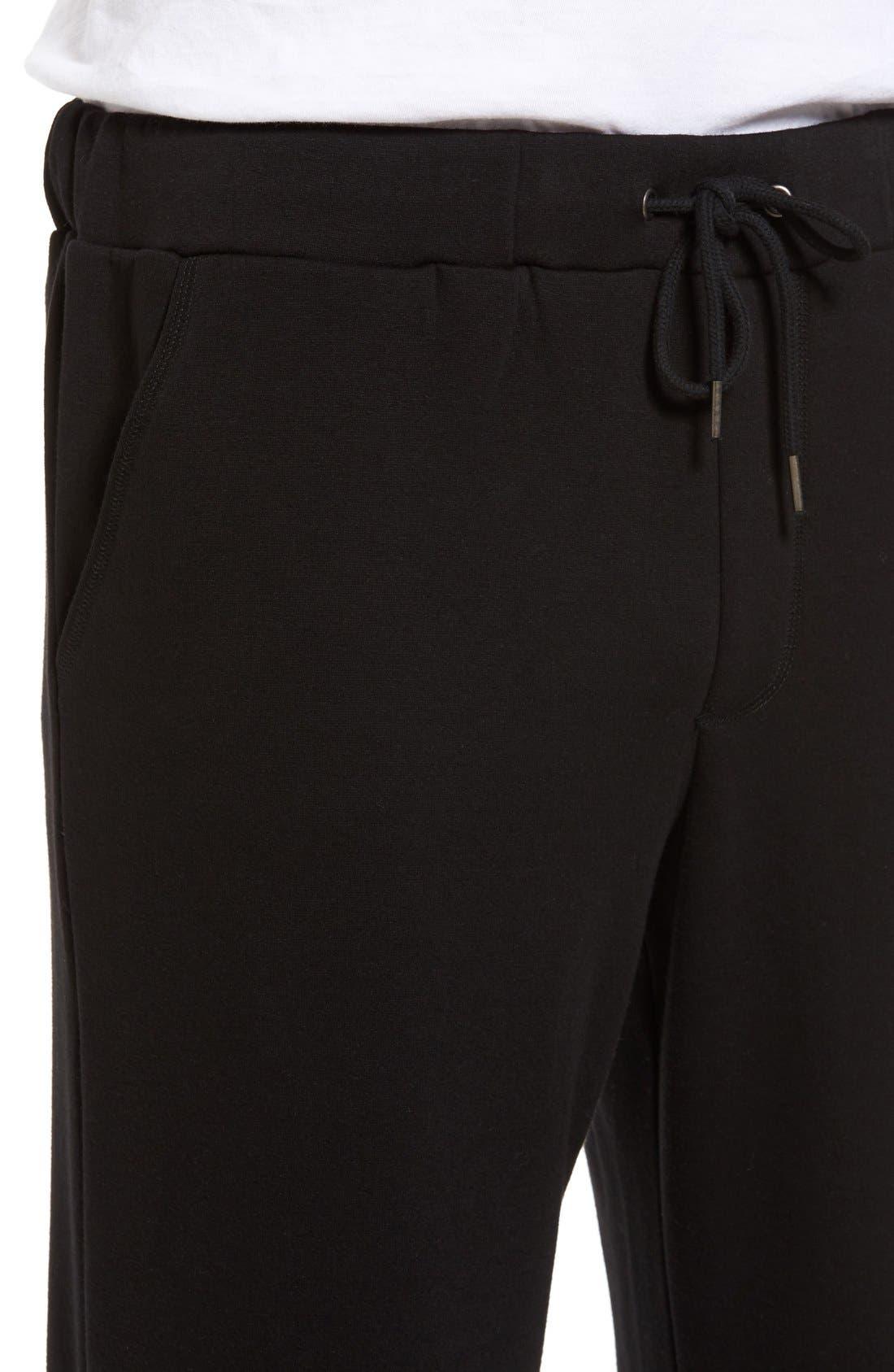 Nordstrom Fleece Lounge Pants in Black for Men | Lyst