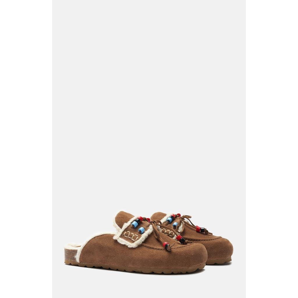 サンダル・ミュール SCAROSSO Gea Suede Mule GEAMULEBEISUED Gea Beige Mules for Women | Scarosso®