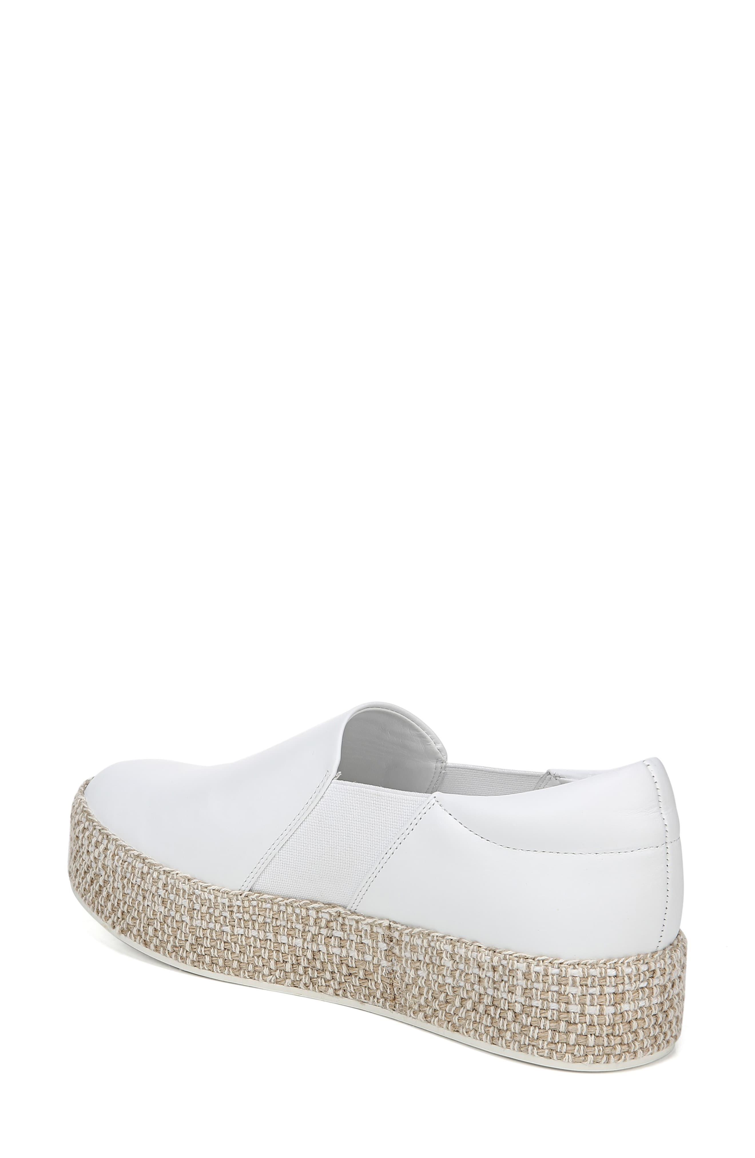 vince wilden flatform suede espadrille sneakers