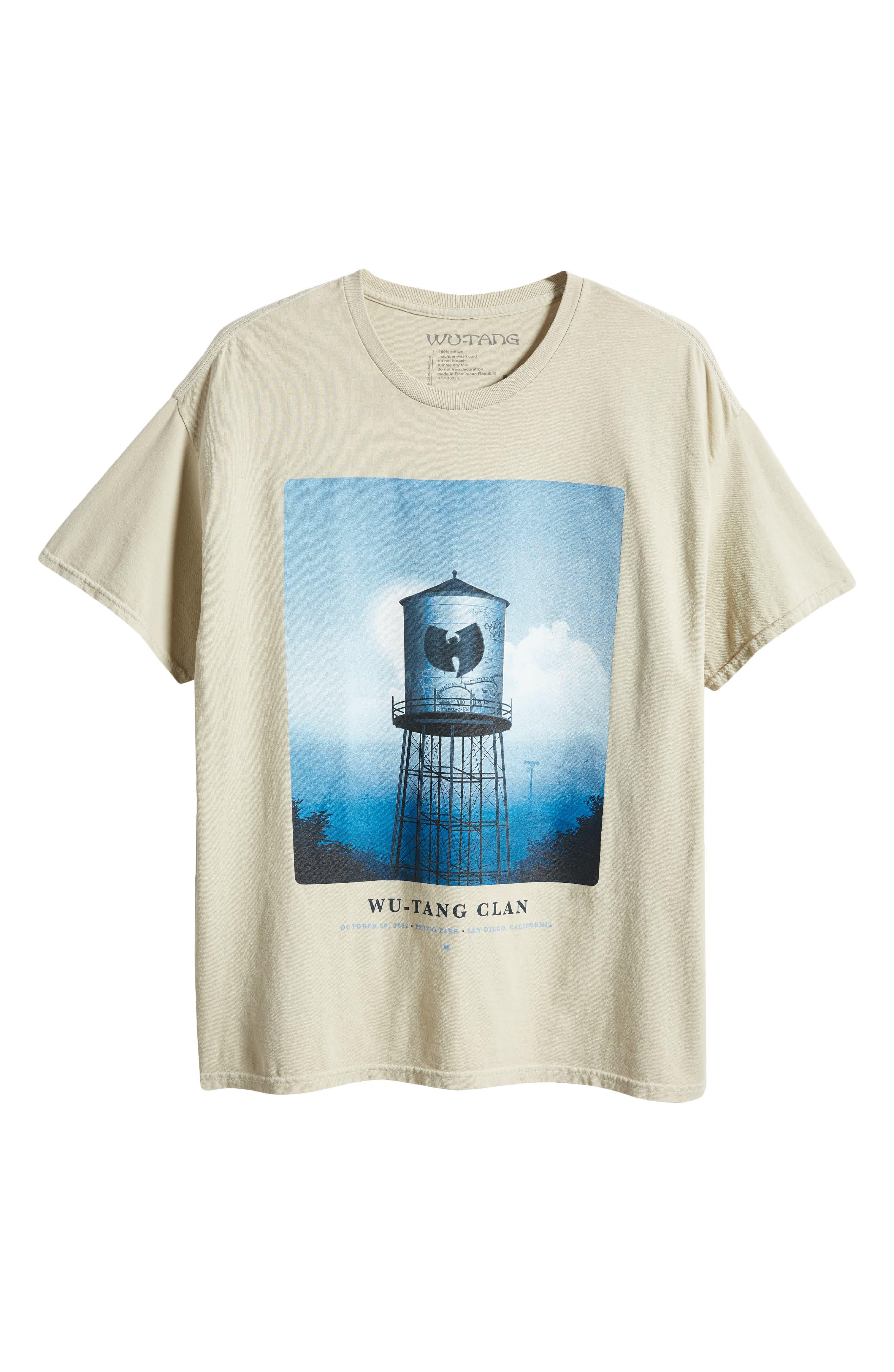Merch Traffic Wu-tang Water Tower Graphic T-shirt in Blue for Men | Lyst