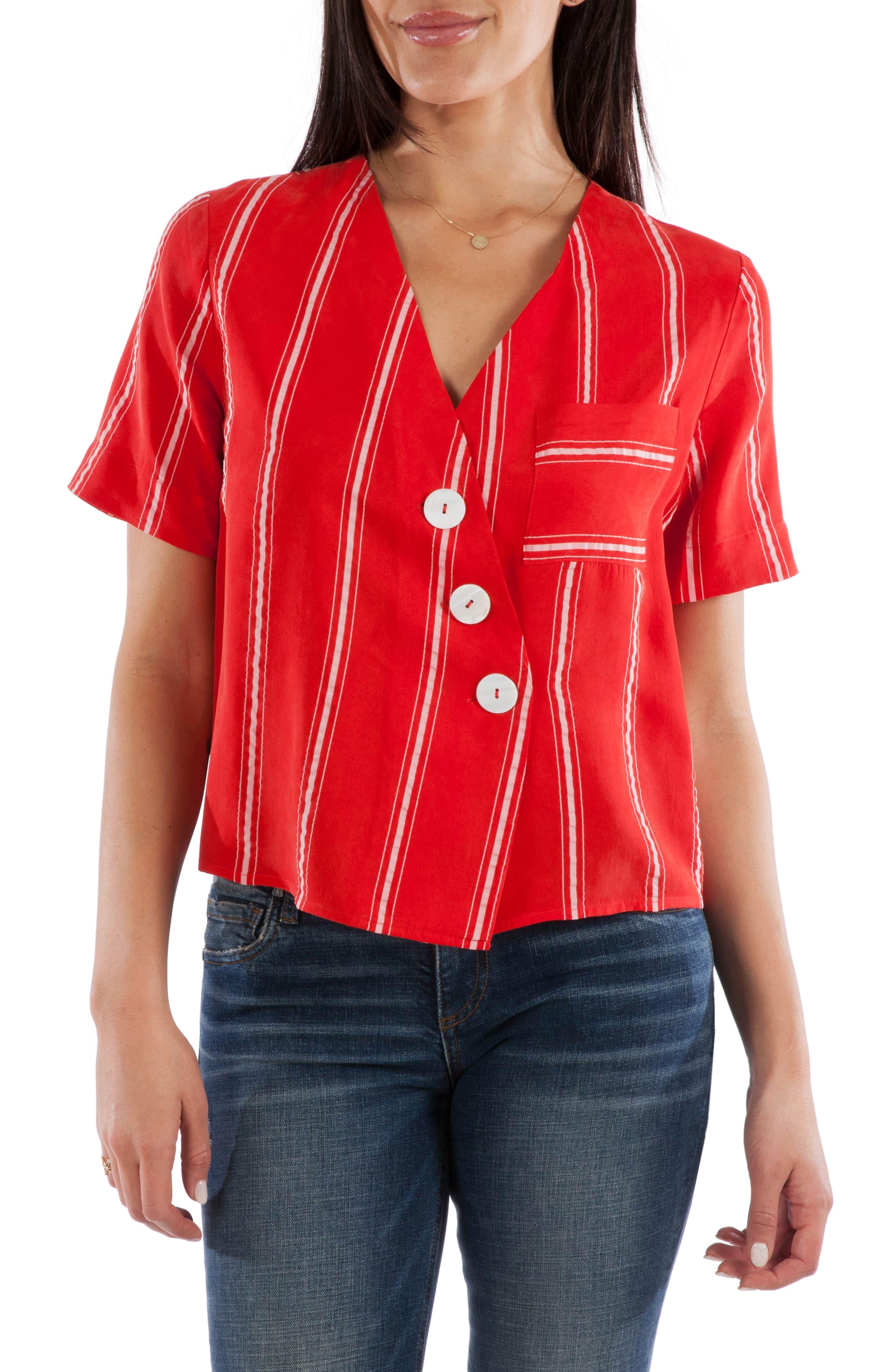 kut from the kloth boylen flap pocket button down shirt
