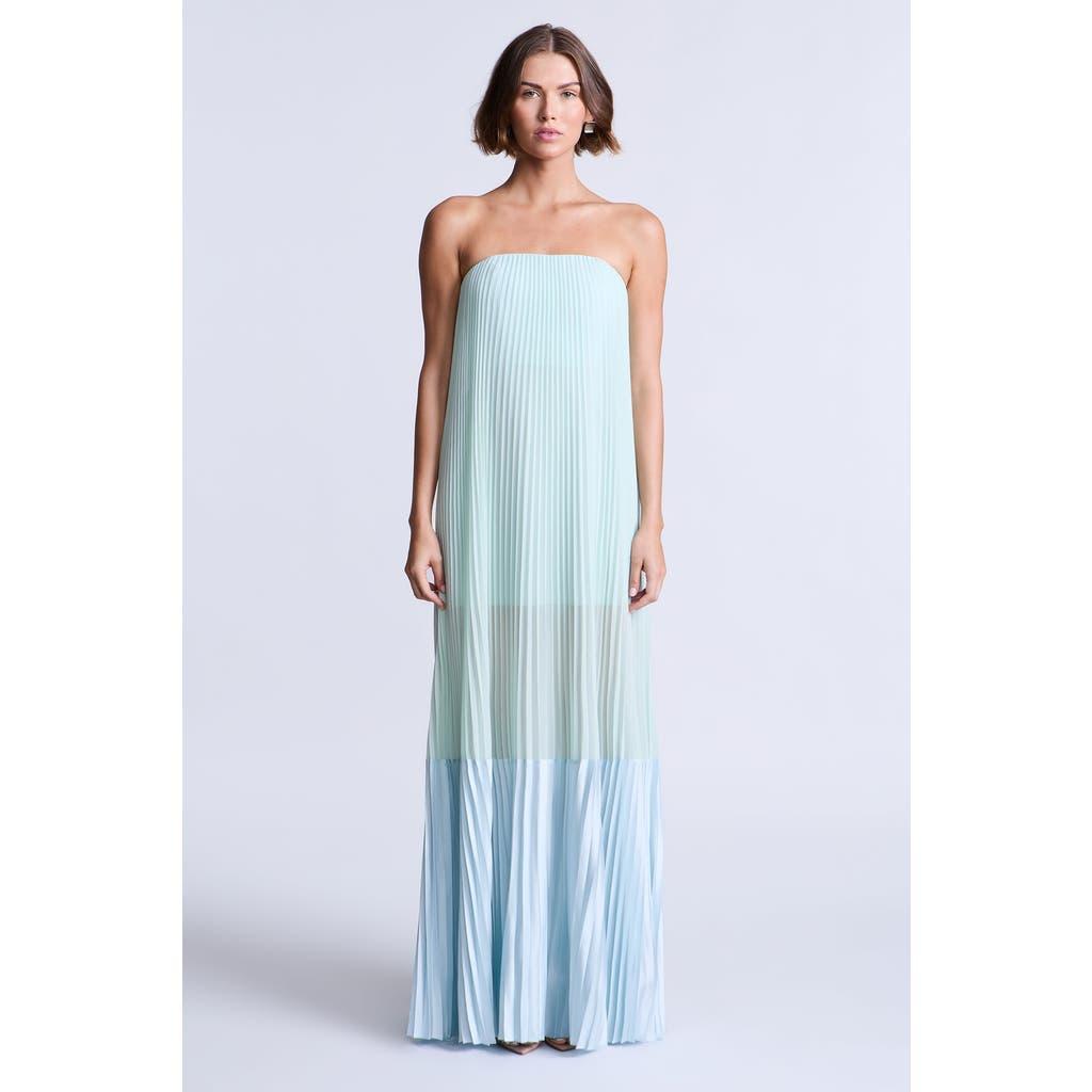 open lace back dress Printed Pleated Cutout Dress – BCBGMAXAZRIA
