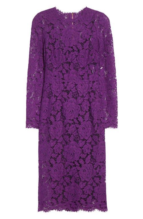 knee length dresses for ladies Lace Dress | DOLCE & GABBANA main image 0