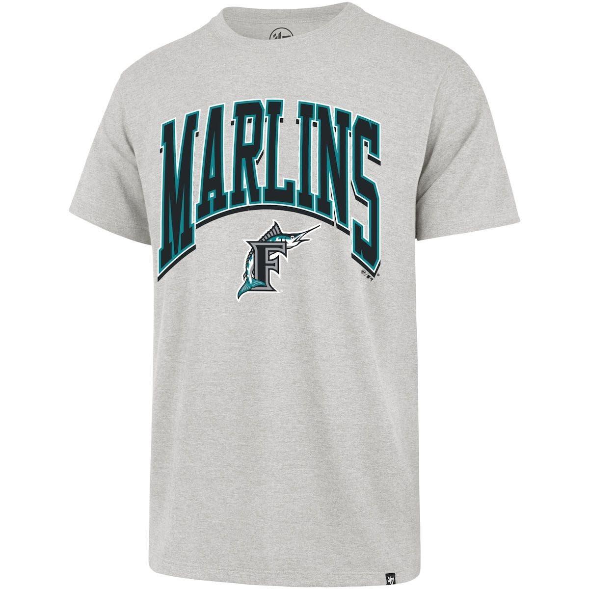 47 Miami Marlins Walk Tall Franklin T-shirt At Nordstrom in Gray