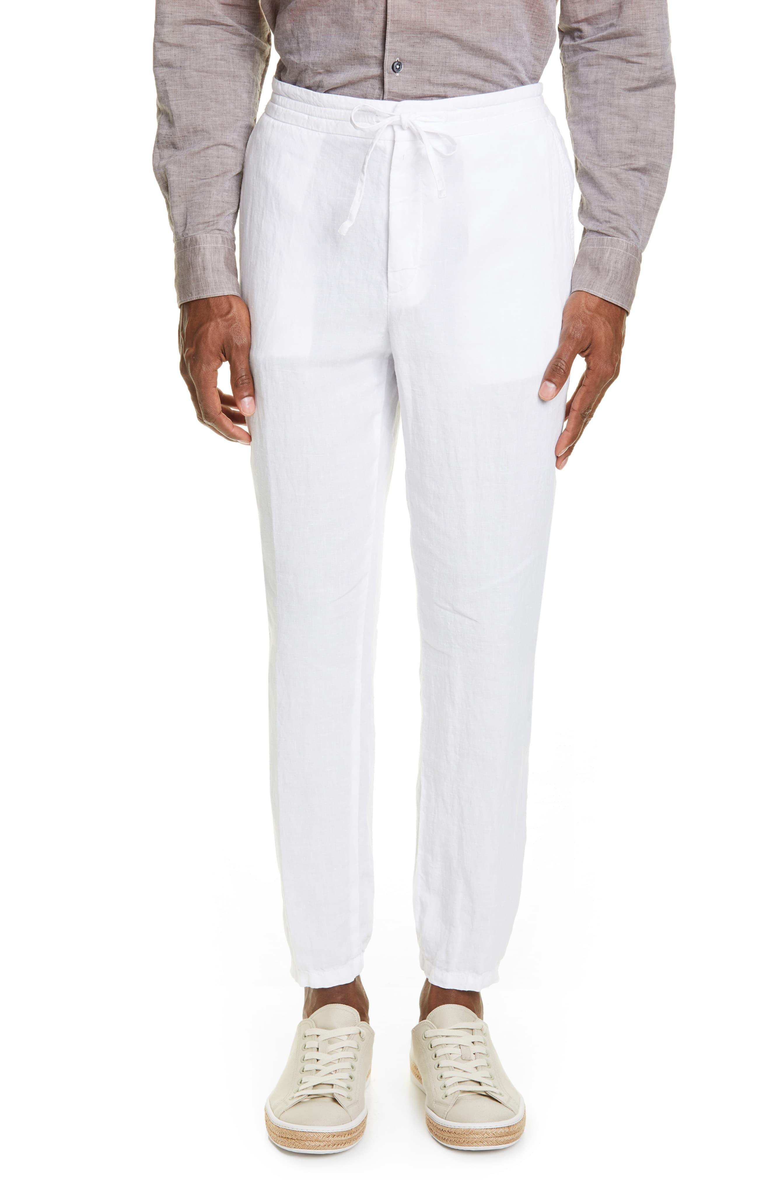 linen jogger pants