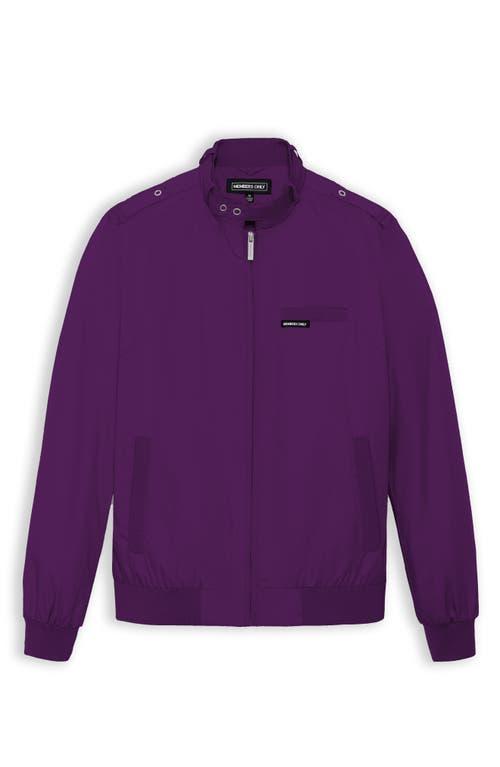 Purple members only jacket best sale