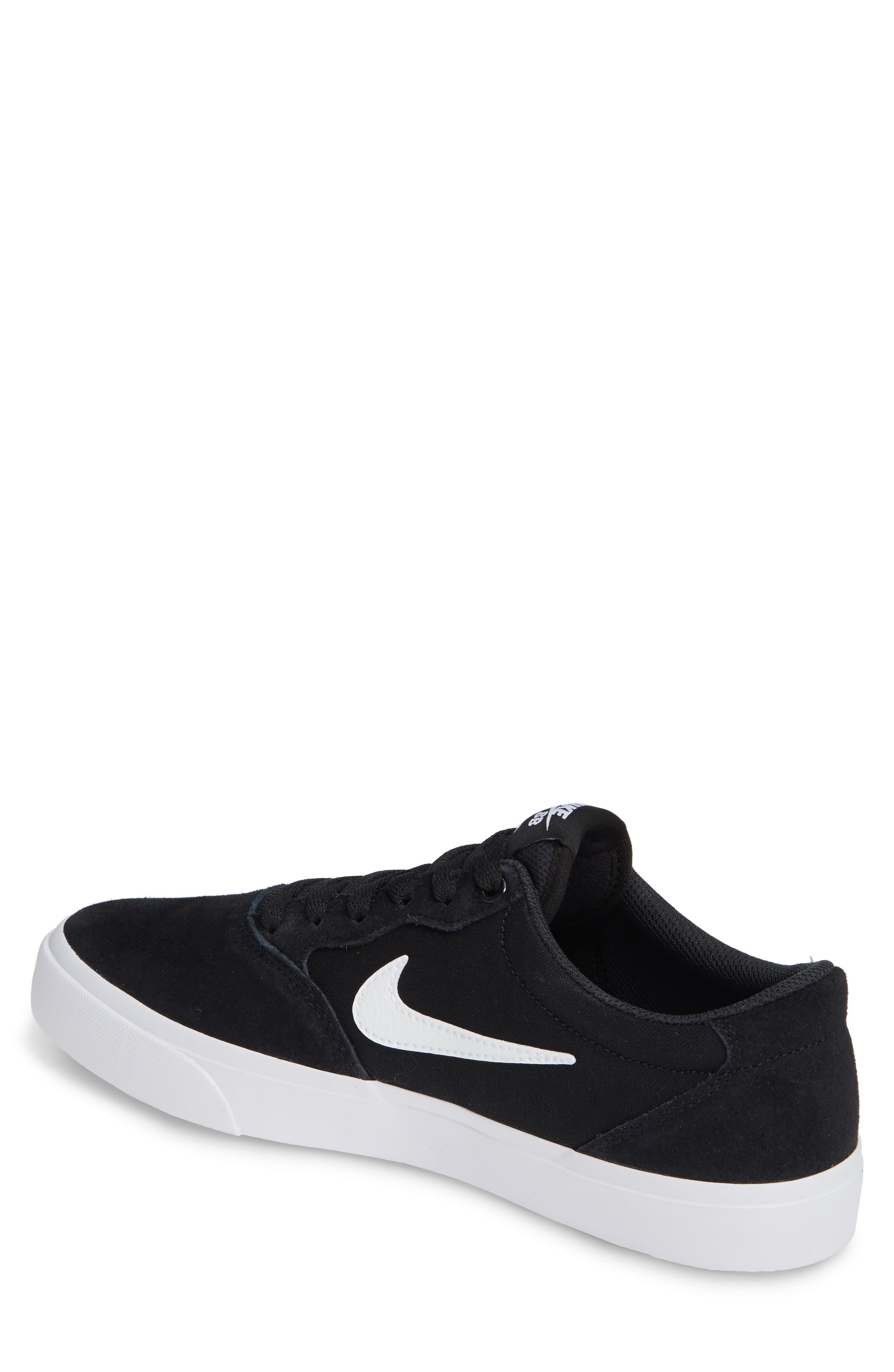 Nike Sb Chron Solarsoft Skate Shoe in Black for Men - Lyst