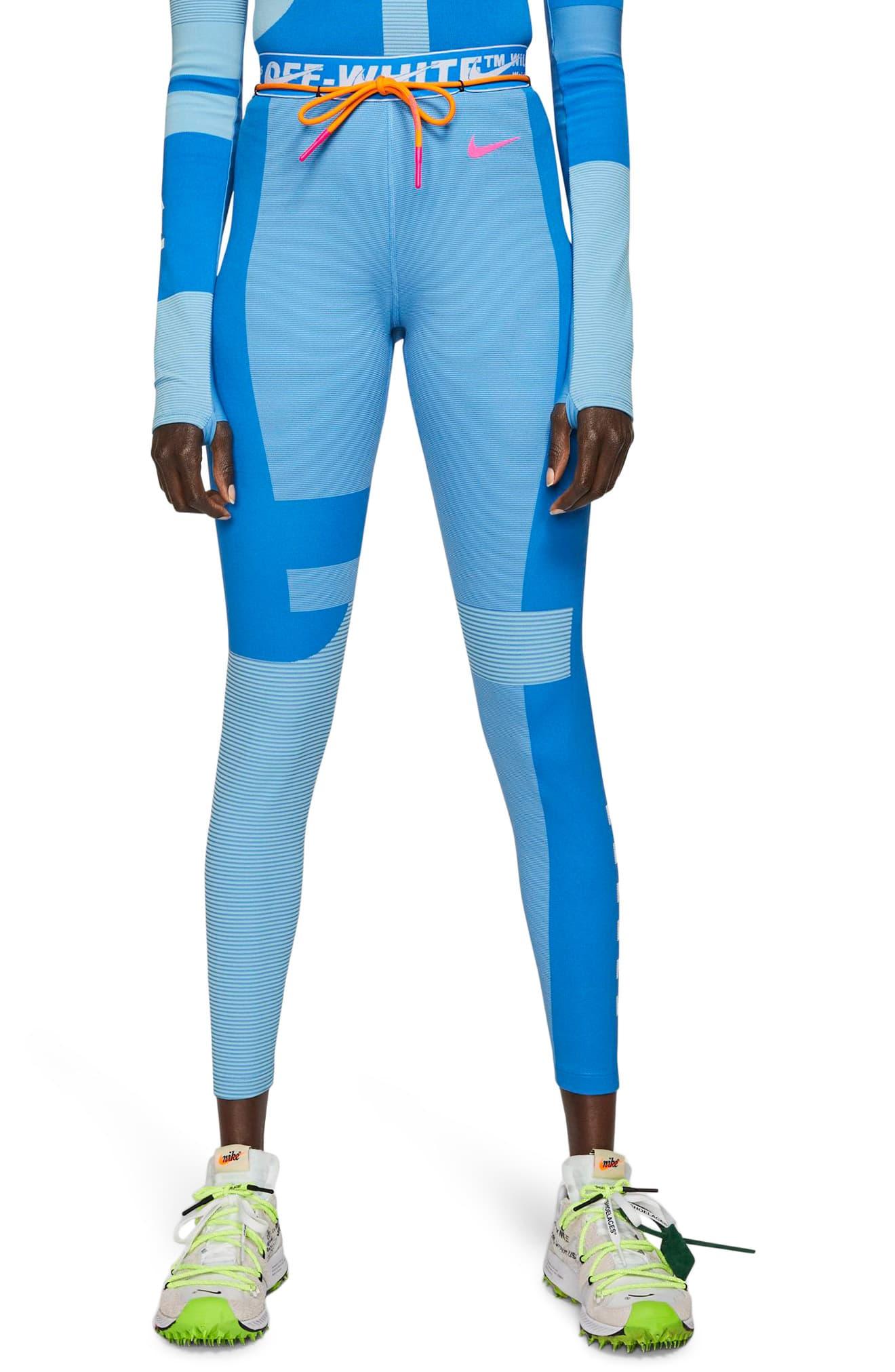 nike off white running tights