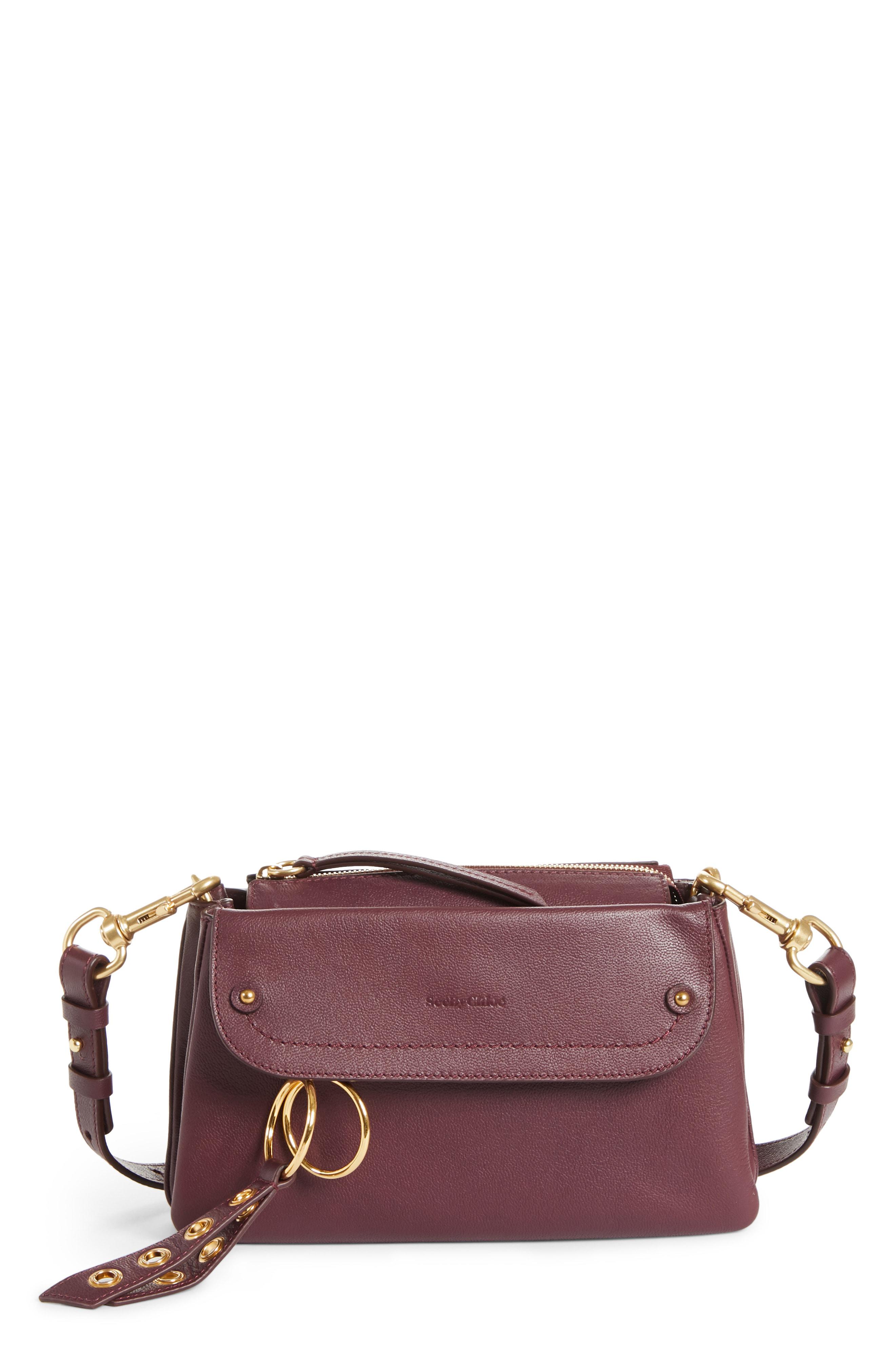 see by chloe phill leather crossbody
