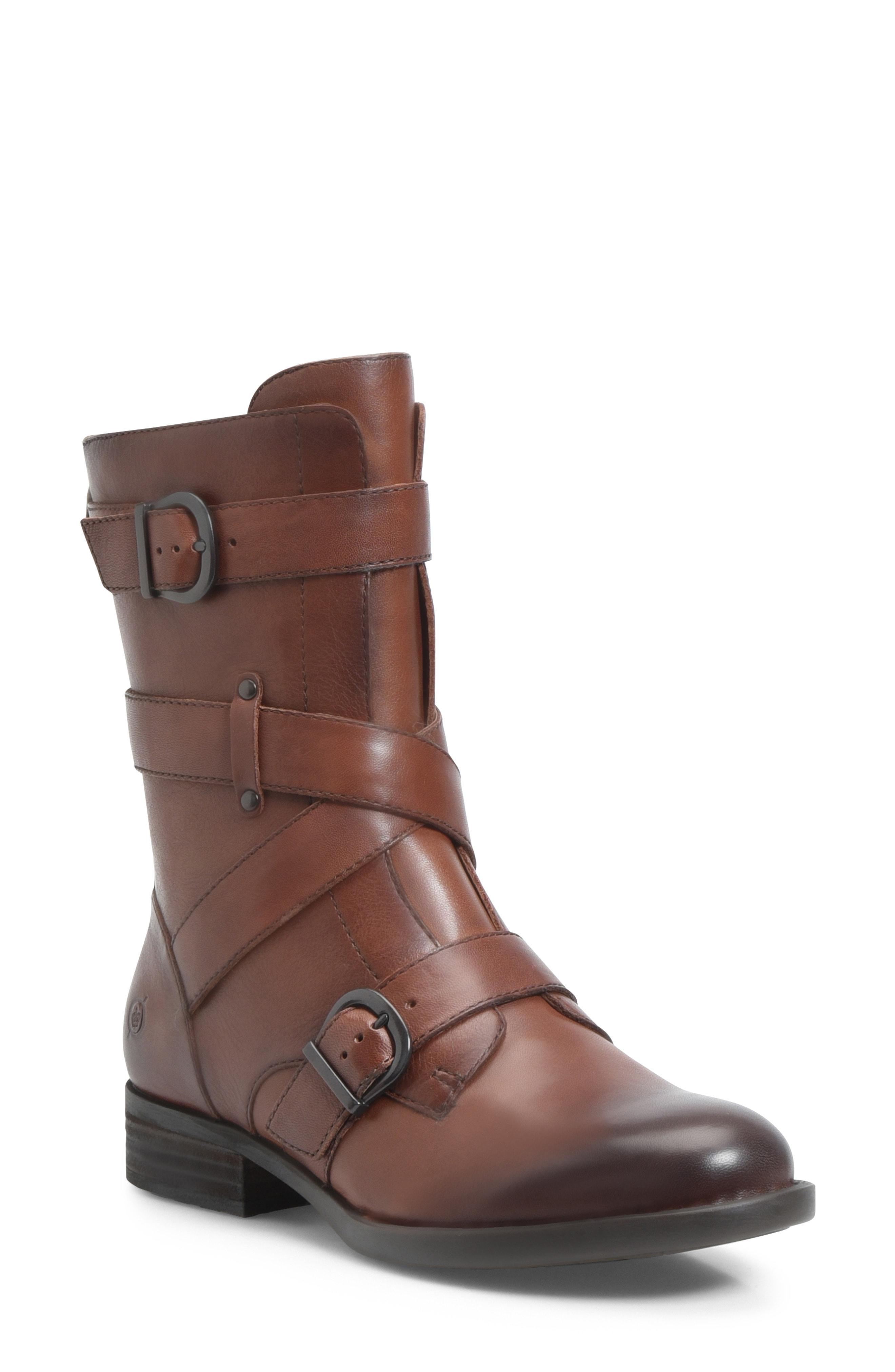 born portia buckle boot