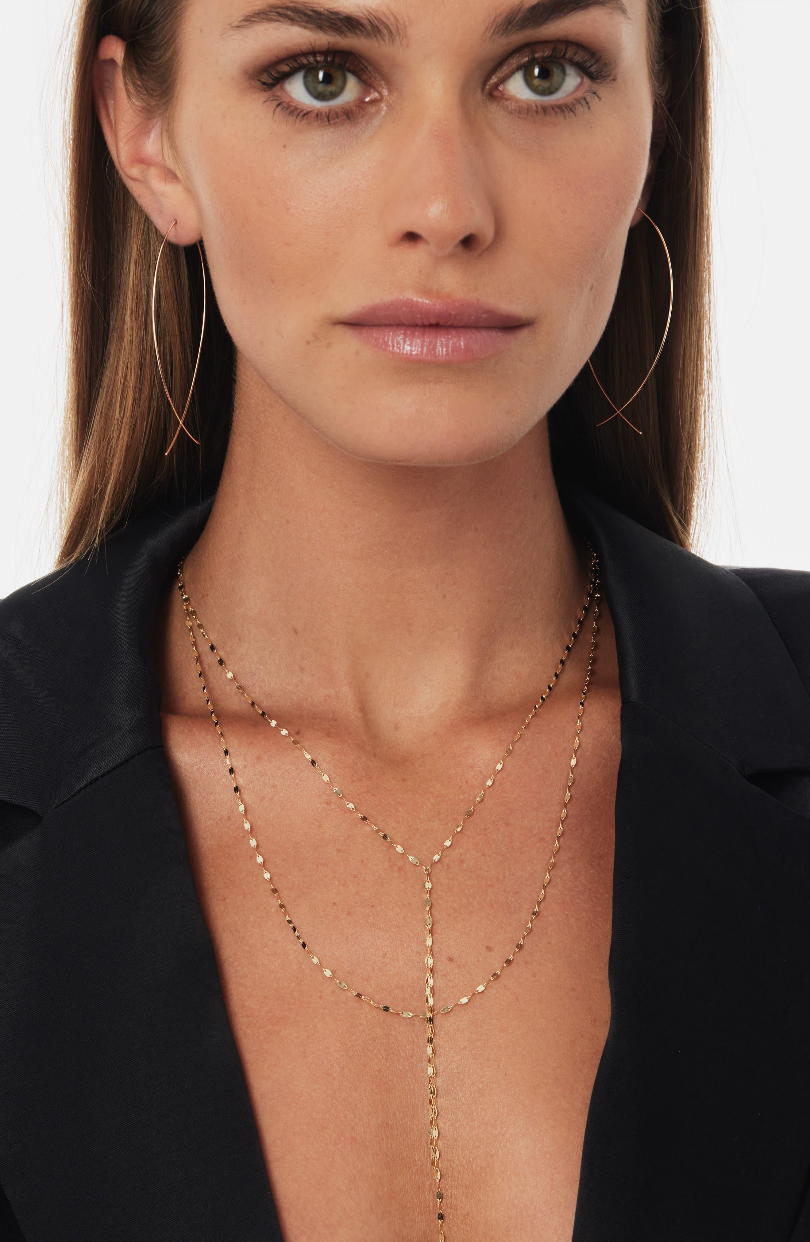 Lana jewelry clearance upside down hoops