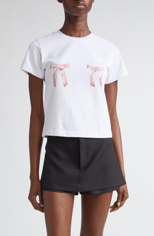 Sandy Liang ホワイト Ame ベビーTシャツ Sandy Liang Ame Graphic Baby Tee | Nordstrom