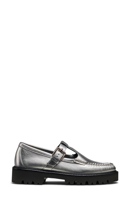 G.H. Bass & Co. Weejuns Mary Jane Moc Toe Lug Sole Loafer in