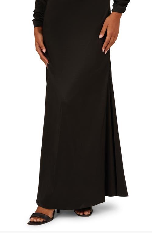 backless long maxi dress Beverley Black Mesh Maxi Dress - US 8 main image 1