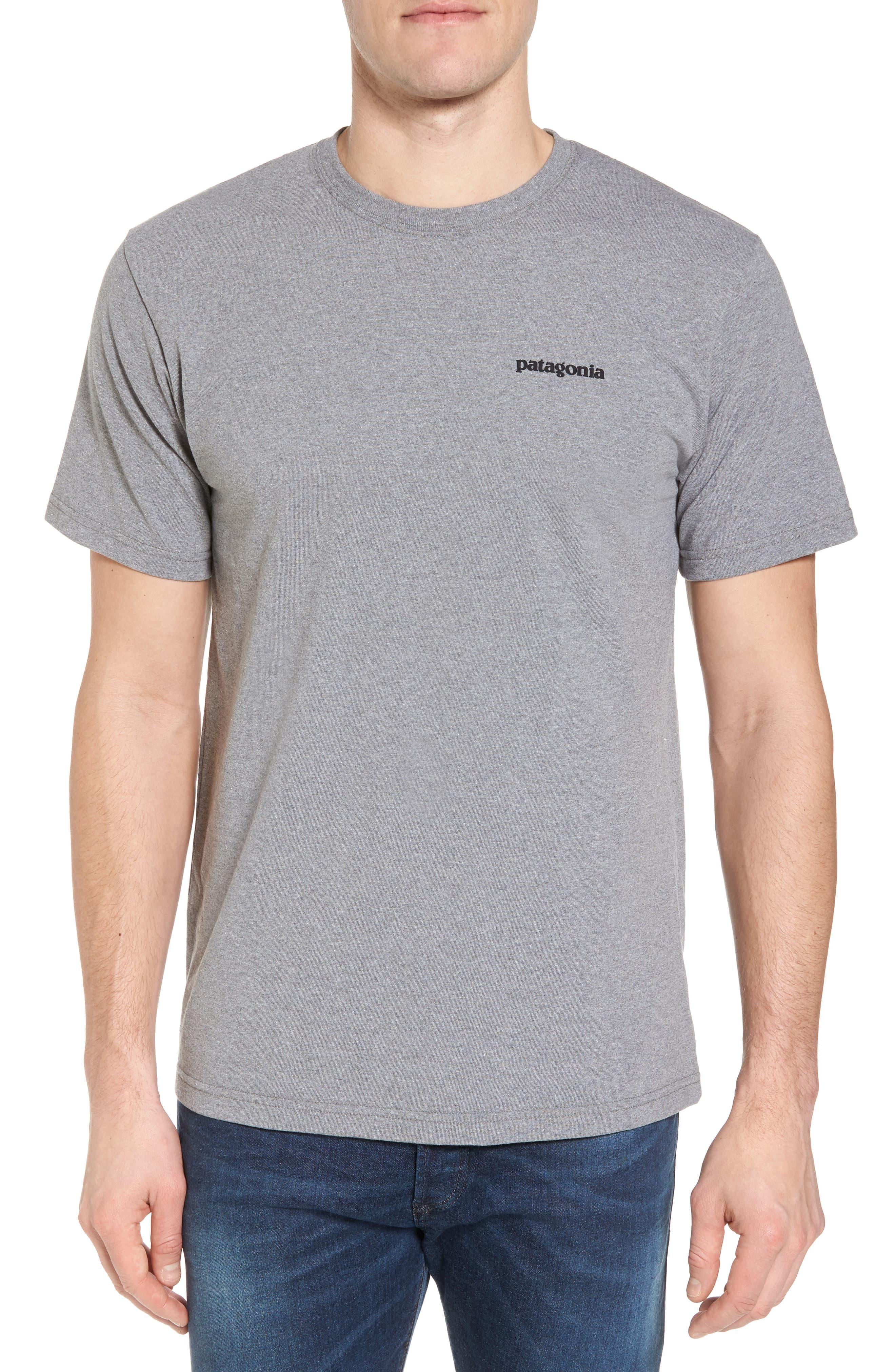 Patagonia Cotton Responsibili-tee T-shirt in Gray for Men - Lyst
