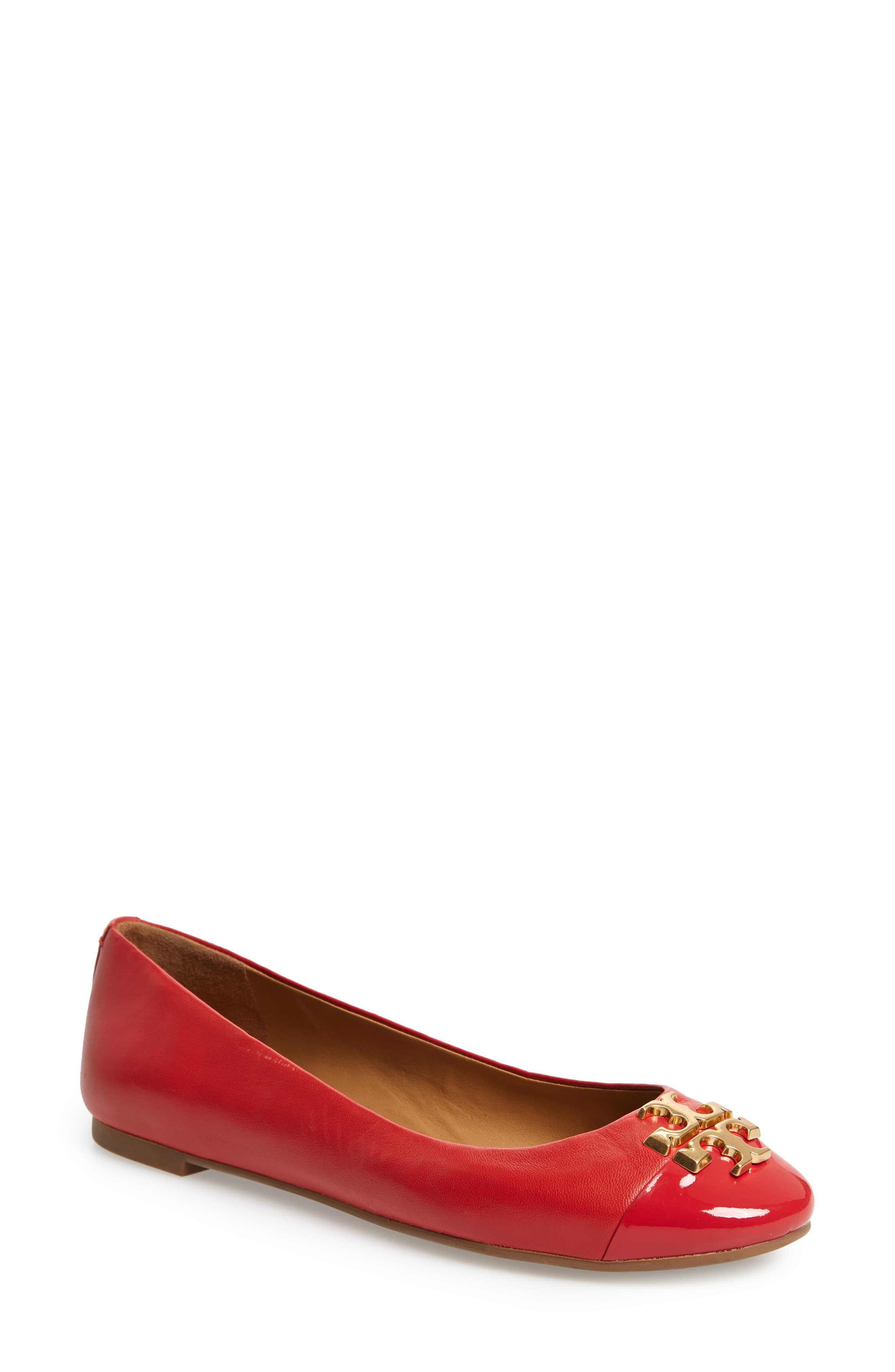 tory burch cap toe